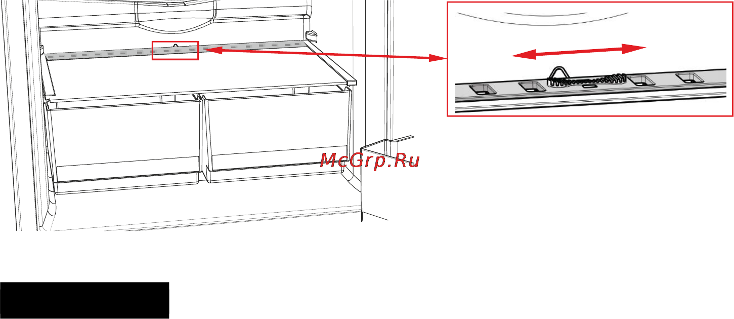 Vestfrost CW 861 W [30/44] Частина 3 розташування продуктів
