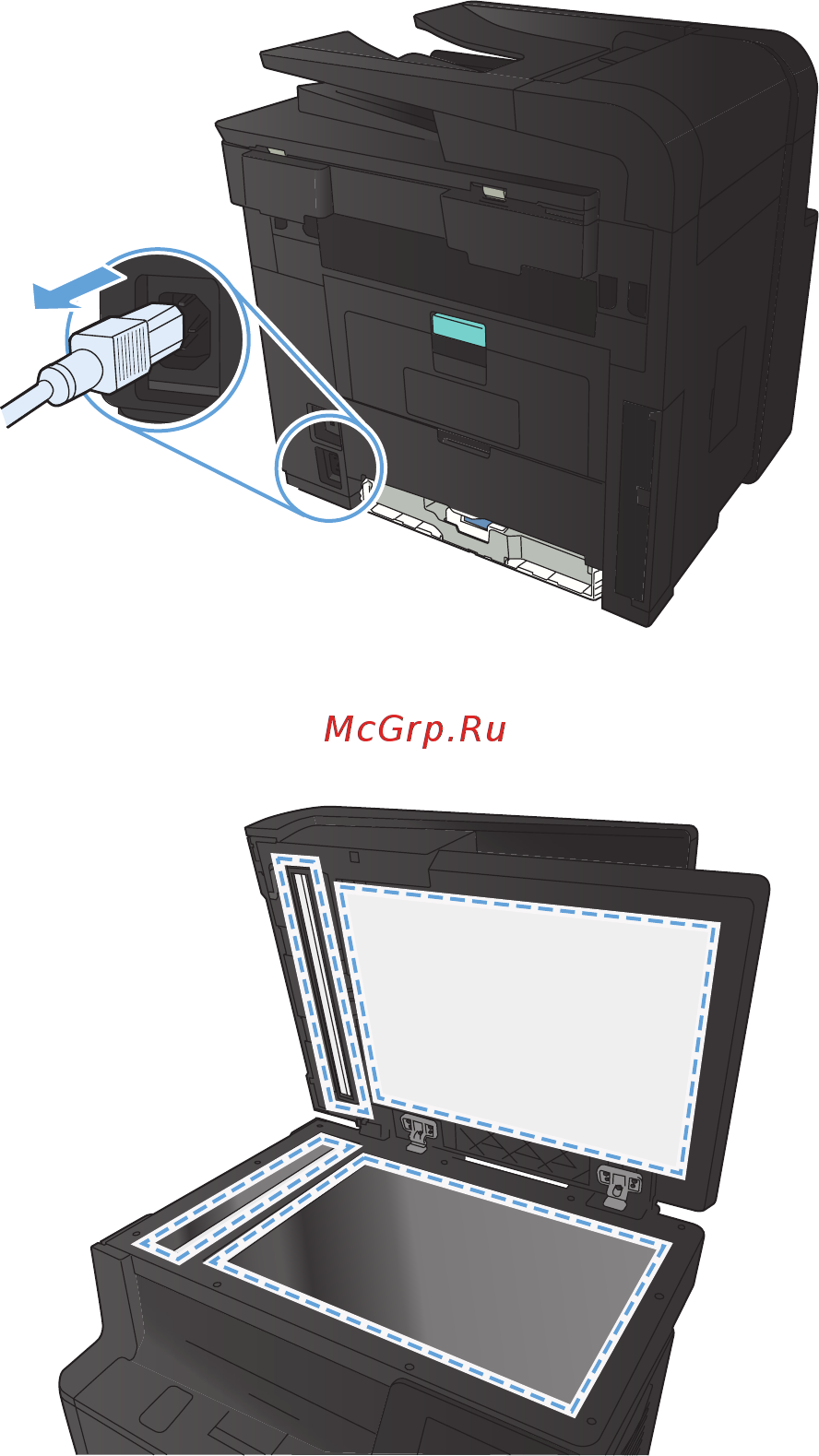 HP LaserJet Pro 400 MFP M425dn [224/260] Решение проблем качества факса