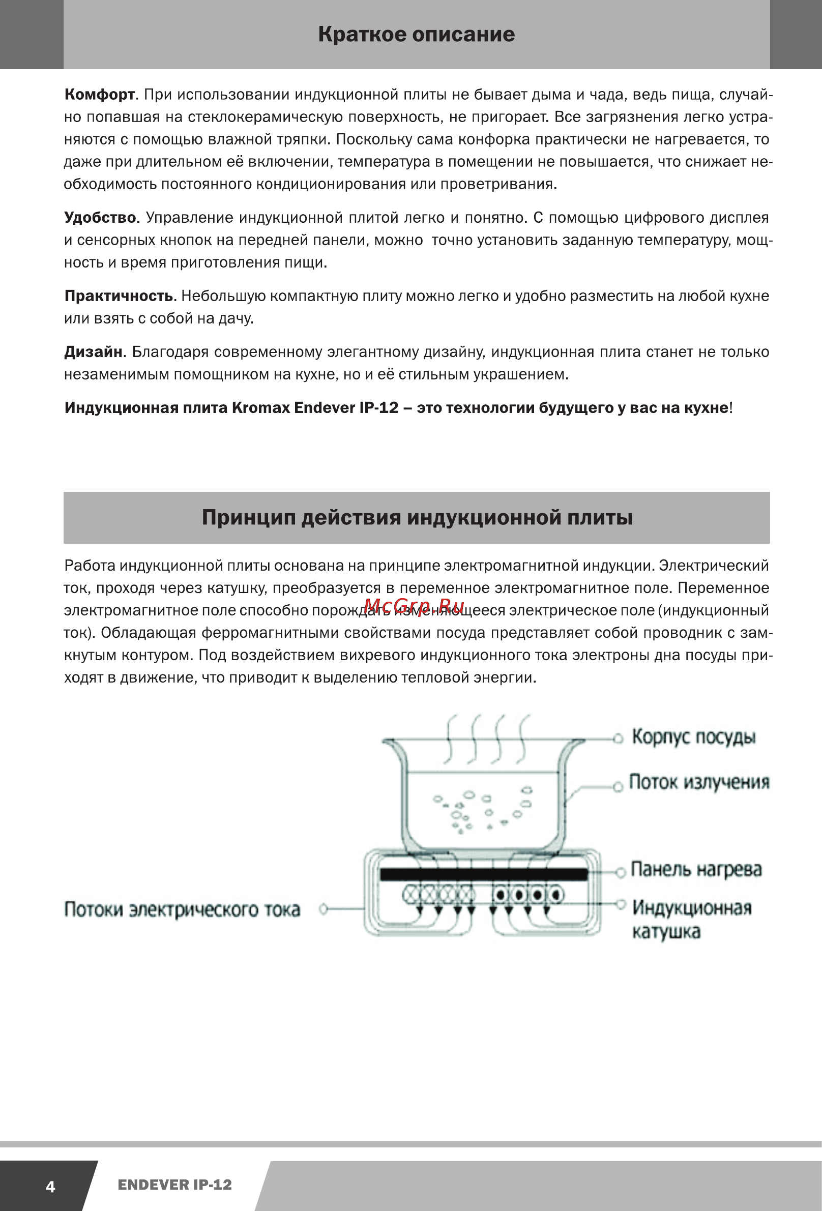 Endever IP-12 [4/12] Поток излучения