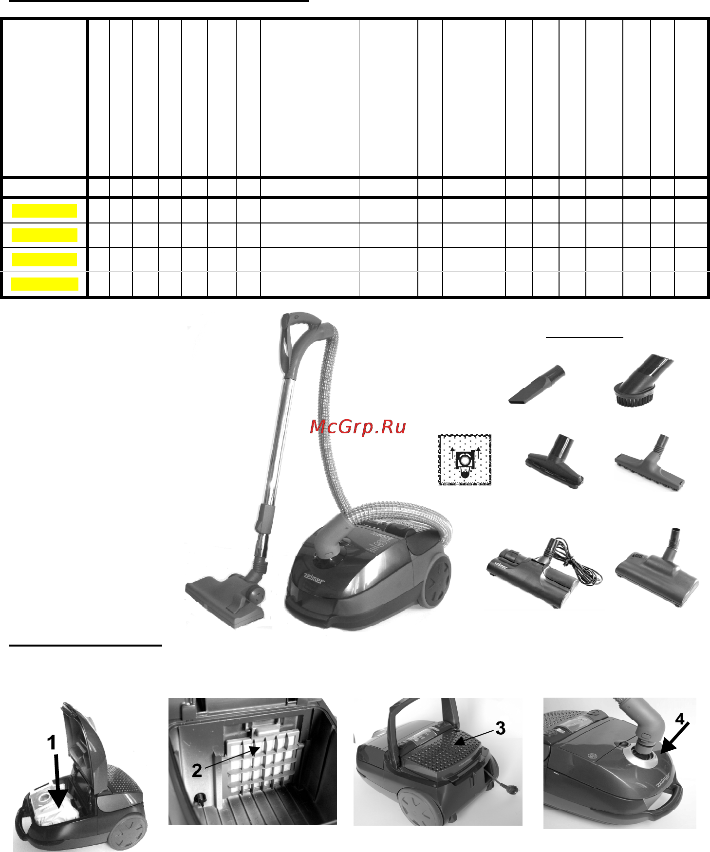 Zelmer 5000 [65/72] How to vacuum how to vacuum