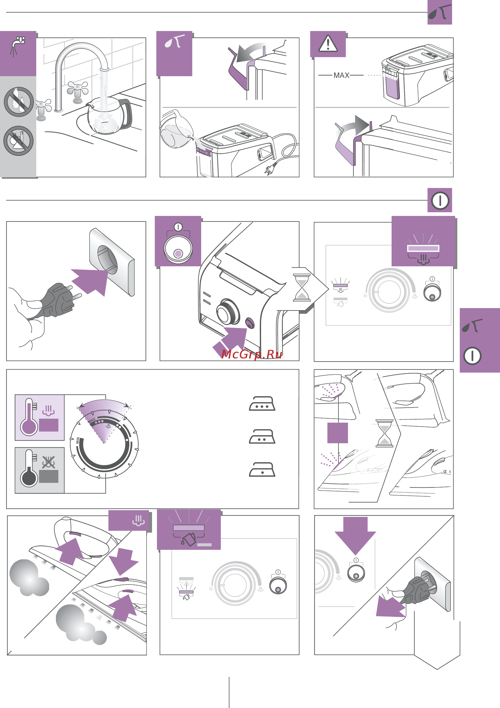 Delonghi VVX1650G [8/11] Ok steam