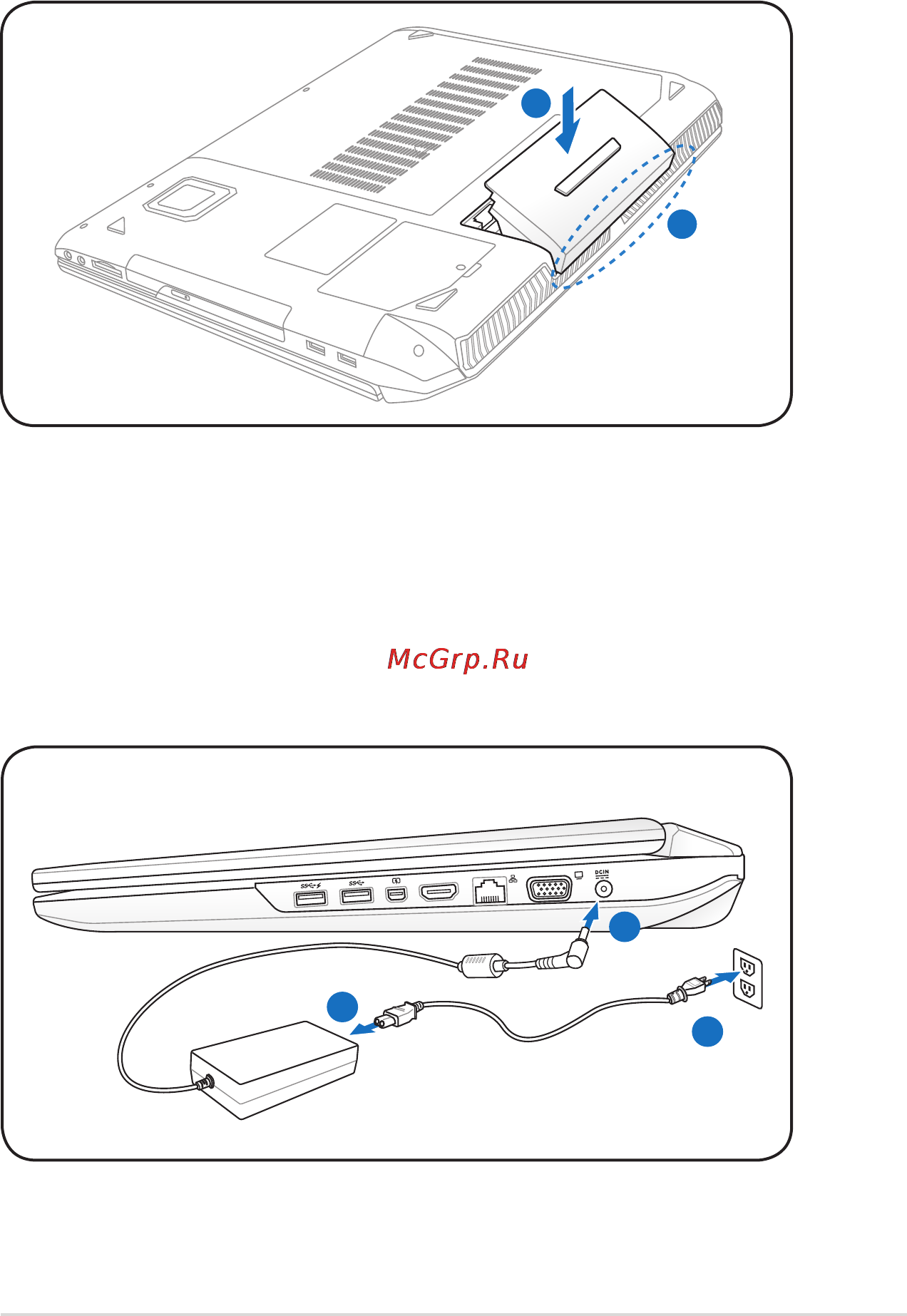Asus G75VW [11/134] Подготовка ноутбука