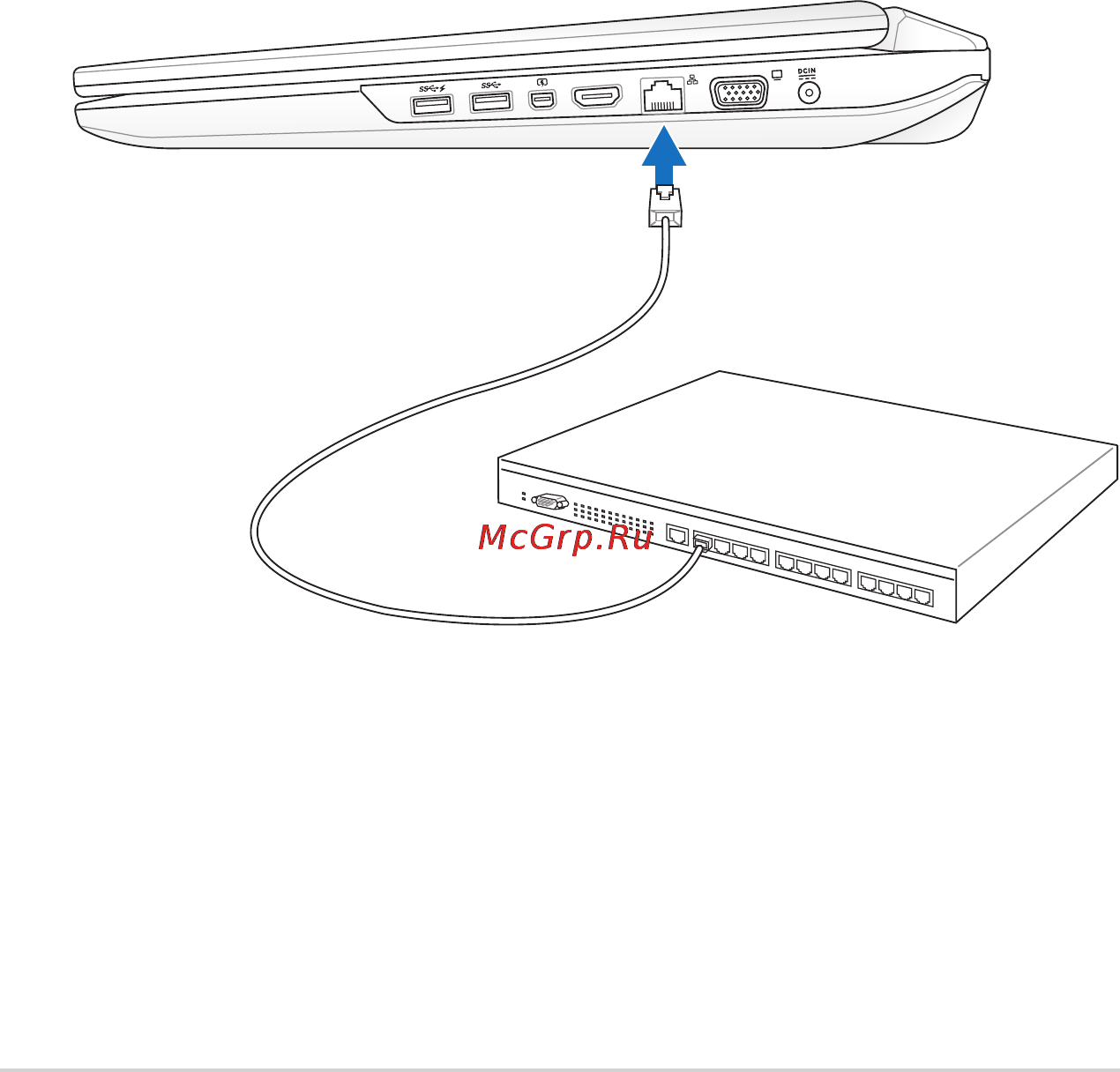 Asus G55VW-S1061V [70/134] Кабель типа витая пара