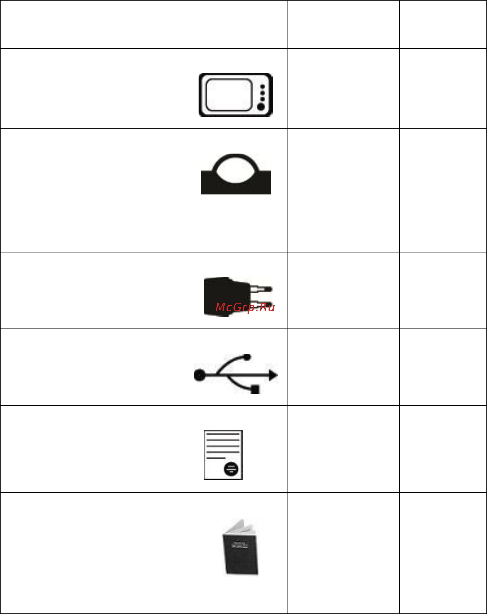 Explay DVR-003 mini [4/23] Комплект поставки