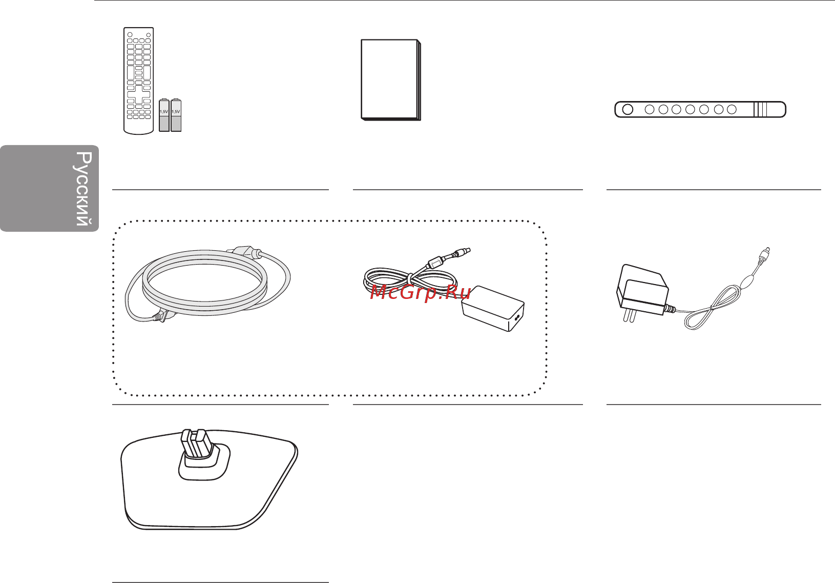 LG 22LB450U [20/88] Сборка и подготовка к работе 10