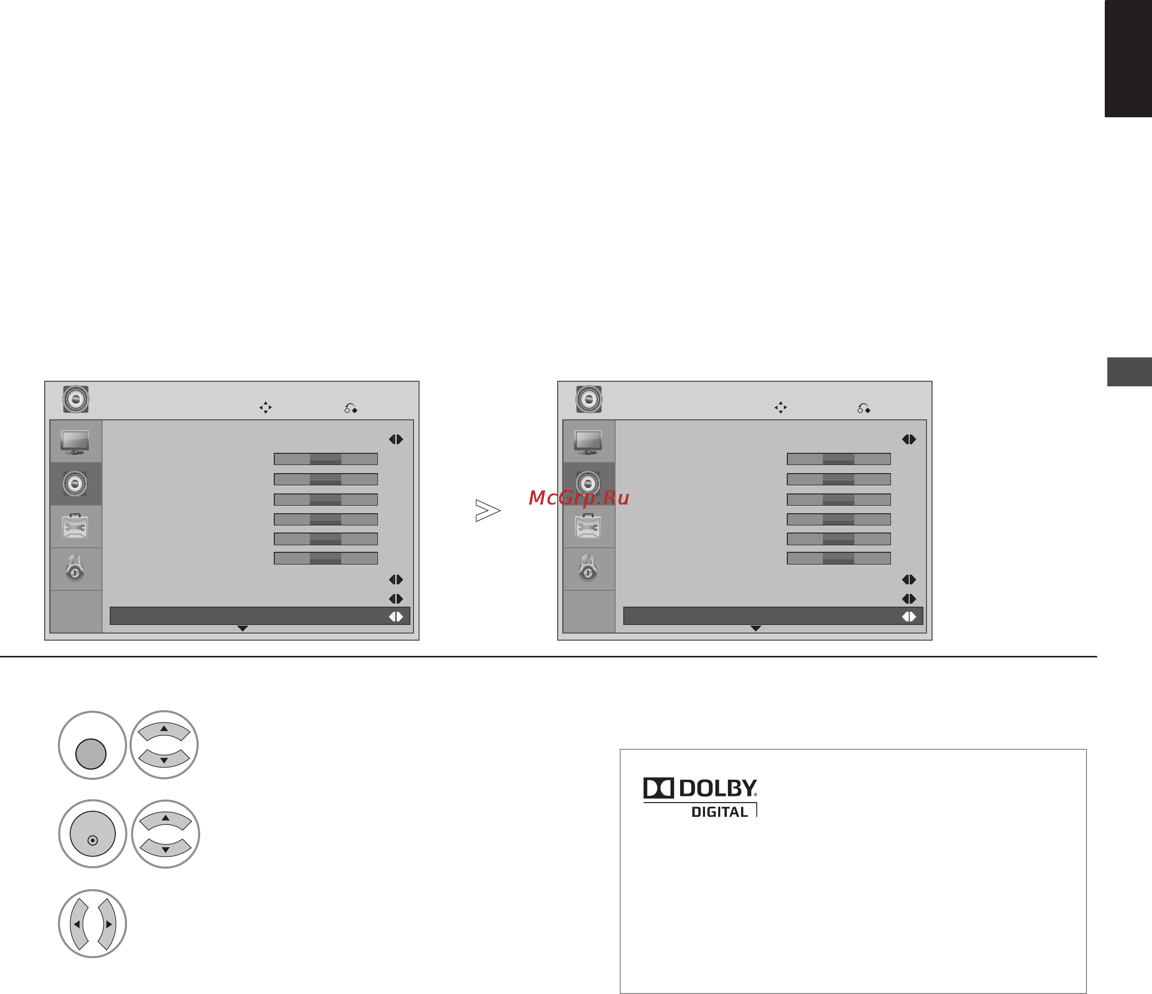 LG 22LG3000 [57/81] Выберитеing digital audio out