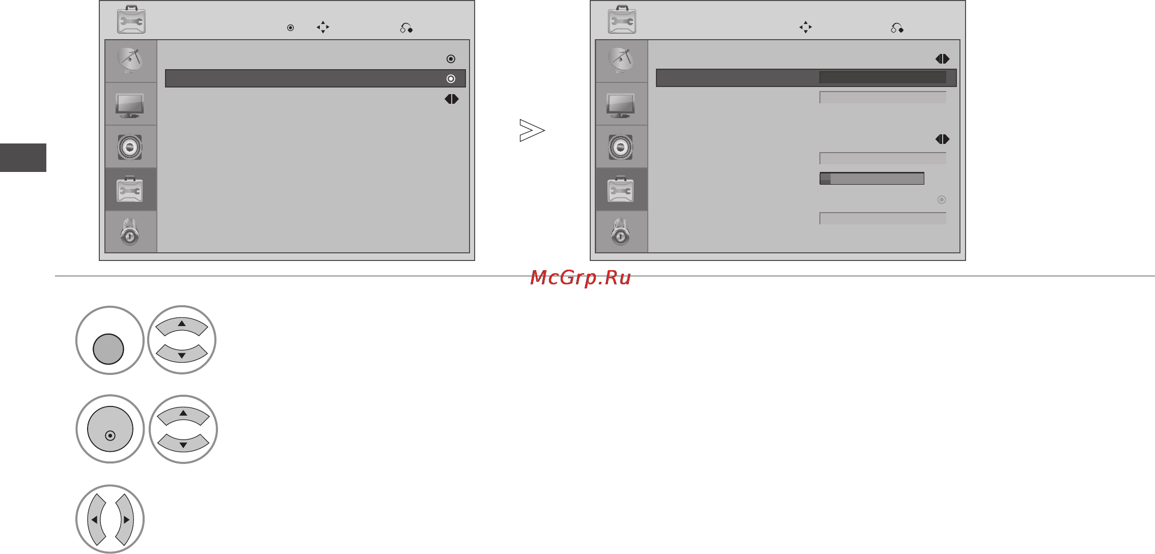 LG 22LG3000 [62/81] Параметры