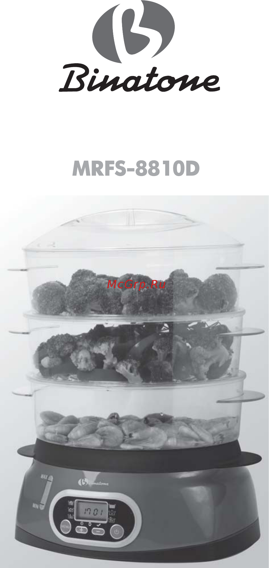 Binatone MRFP-8810 D Инструкция по эксплуатации онлайн