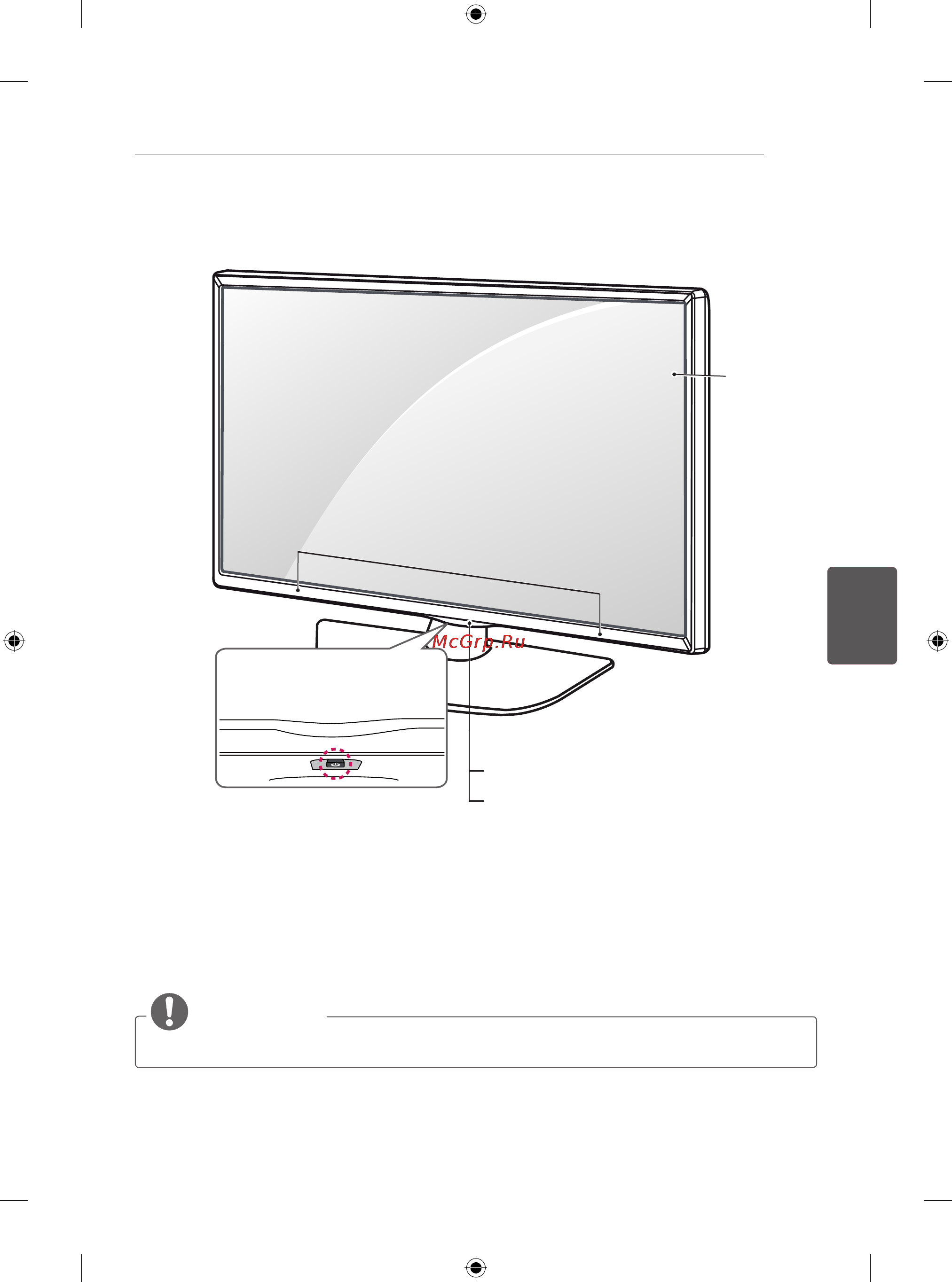 LG 28LB457U [113/230] Qismlar va tugmalar