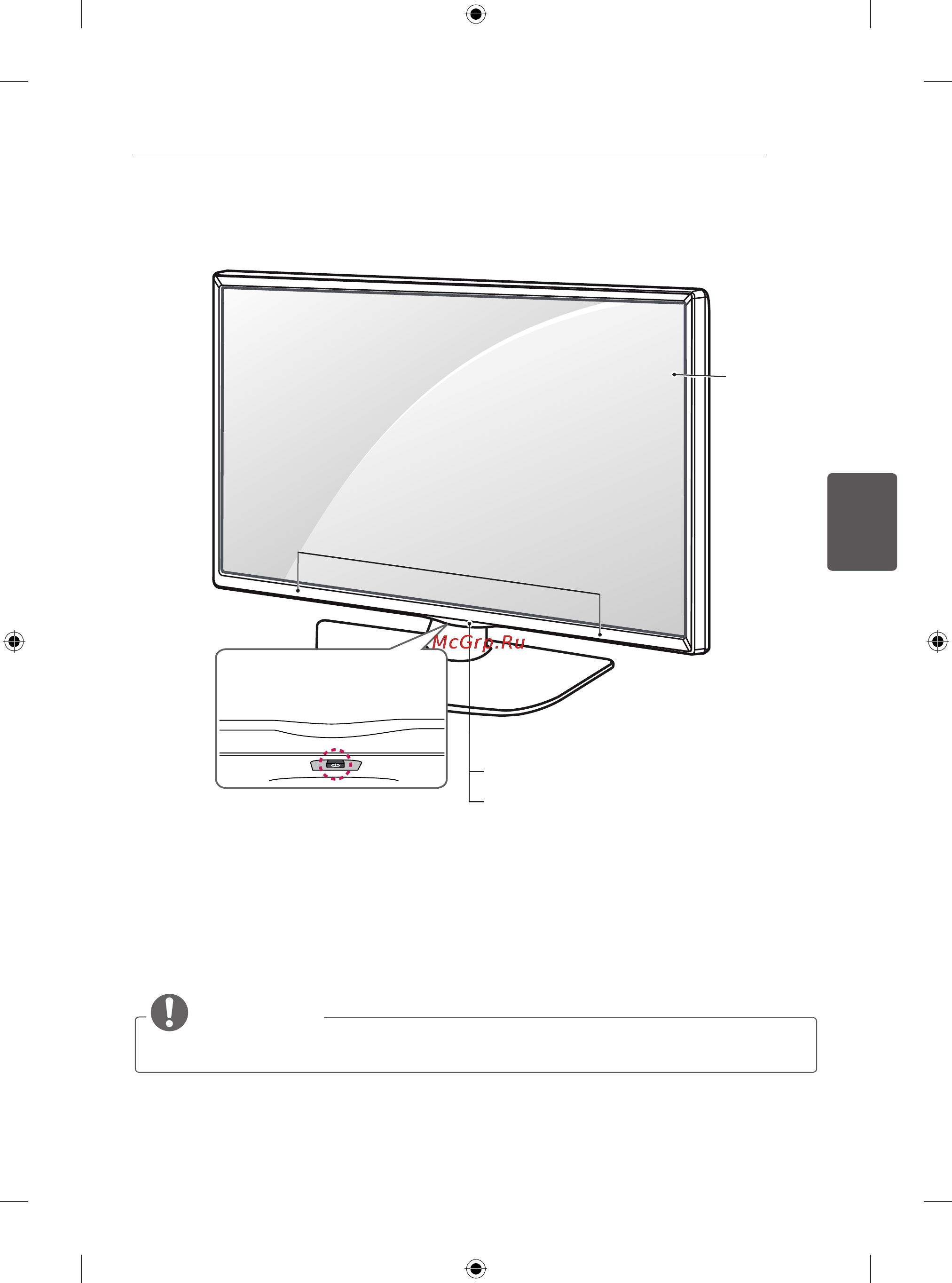 LG 28LB457U [91/230] Элементы и кнопки