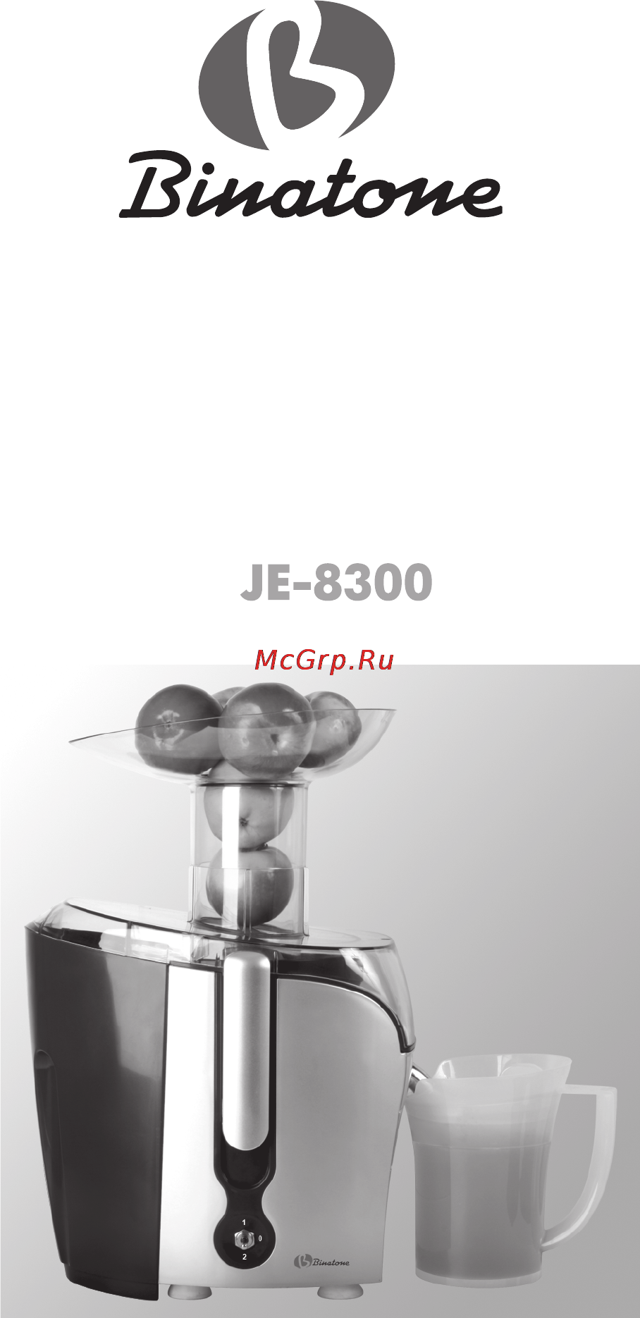 Binatone JE-8300 Инструкция по эксплуатации онлайн
