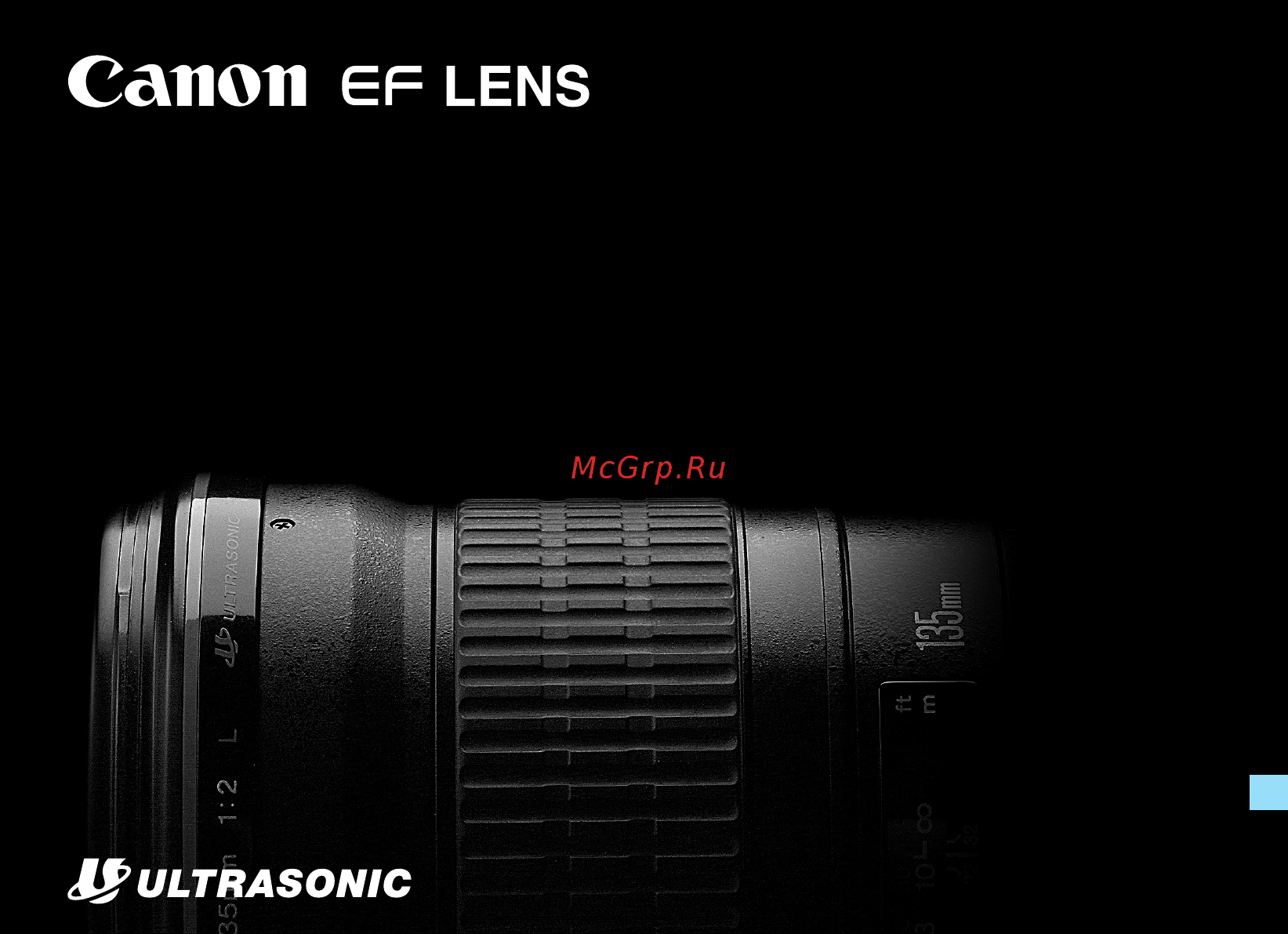 Canon EF 400mm F5.6L USM Инструкция по эксплуатации онлайн