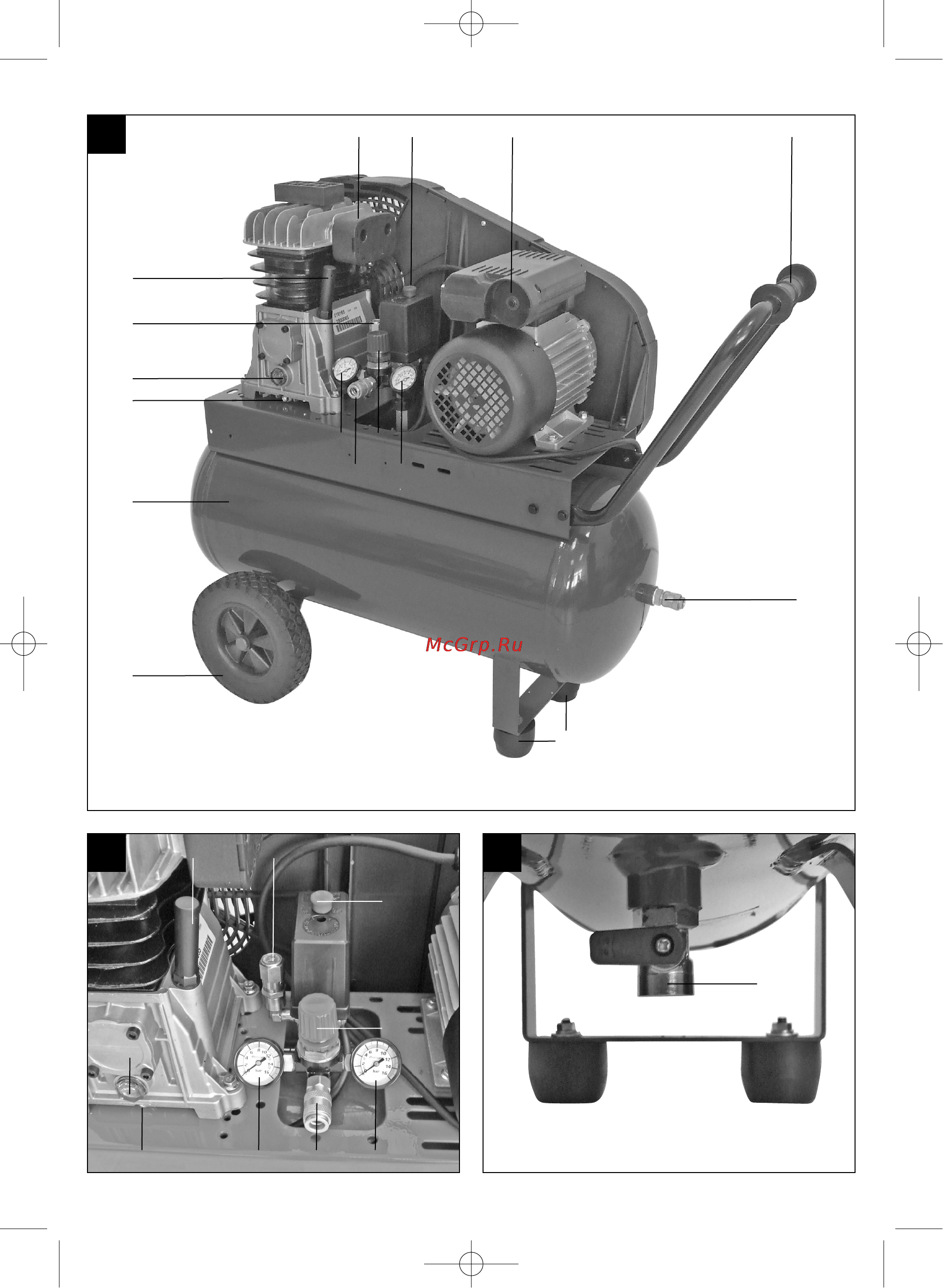 Einhell RT-AC 300/50/10 Инструкция по эксплуатации онлайн [3/72] 74140