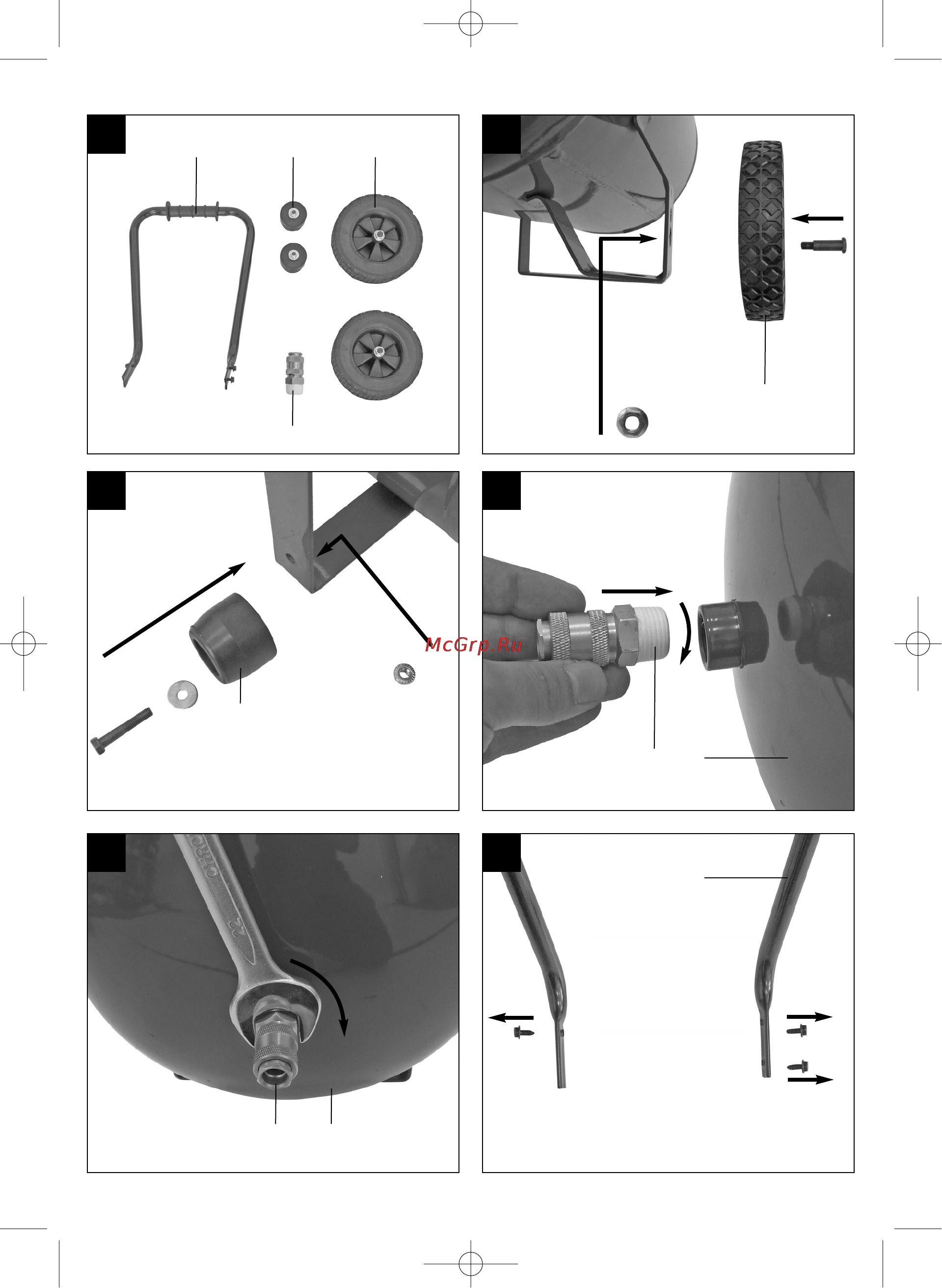 Einhell RT-AC 300/50/10 Инструкция по эксплуатации онлайн [4/72] 74140