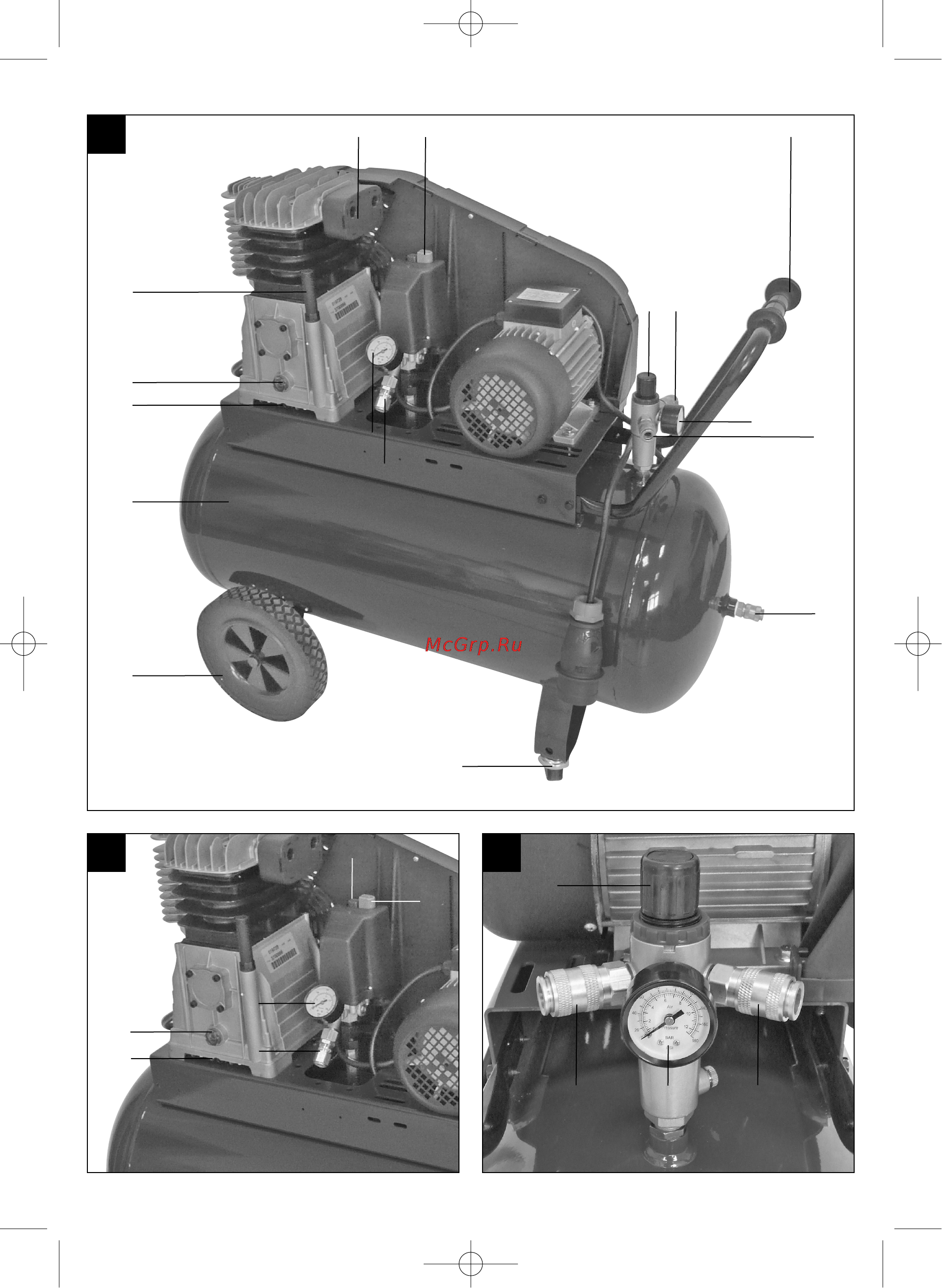 Einhell RT-AC 400/100/10 D Инструкция по эксплуатации онлайн [3/48] 74143