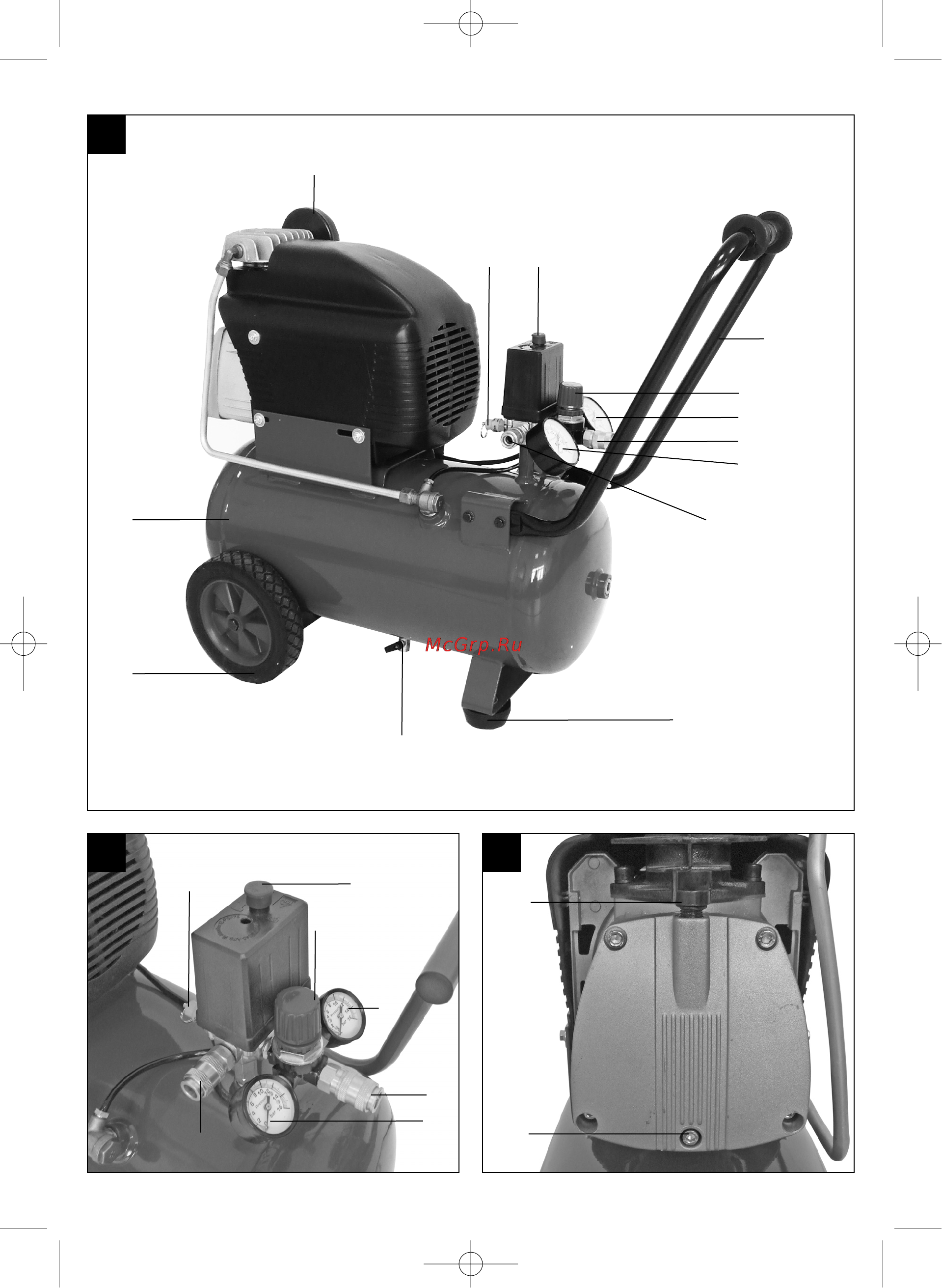Einhell RT-AC 250/24/10 Инструкция по эксплуатации онлайн [3/68] 74149