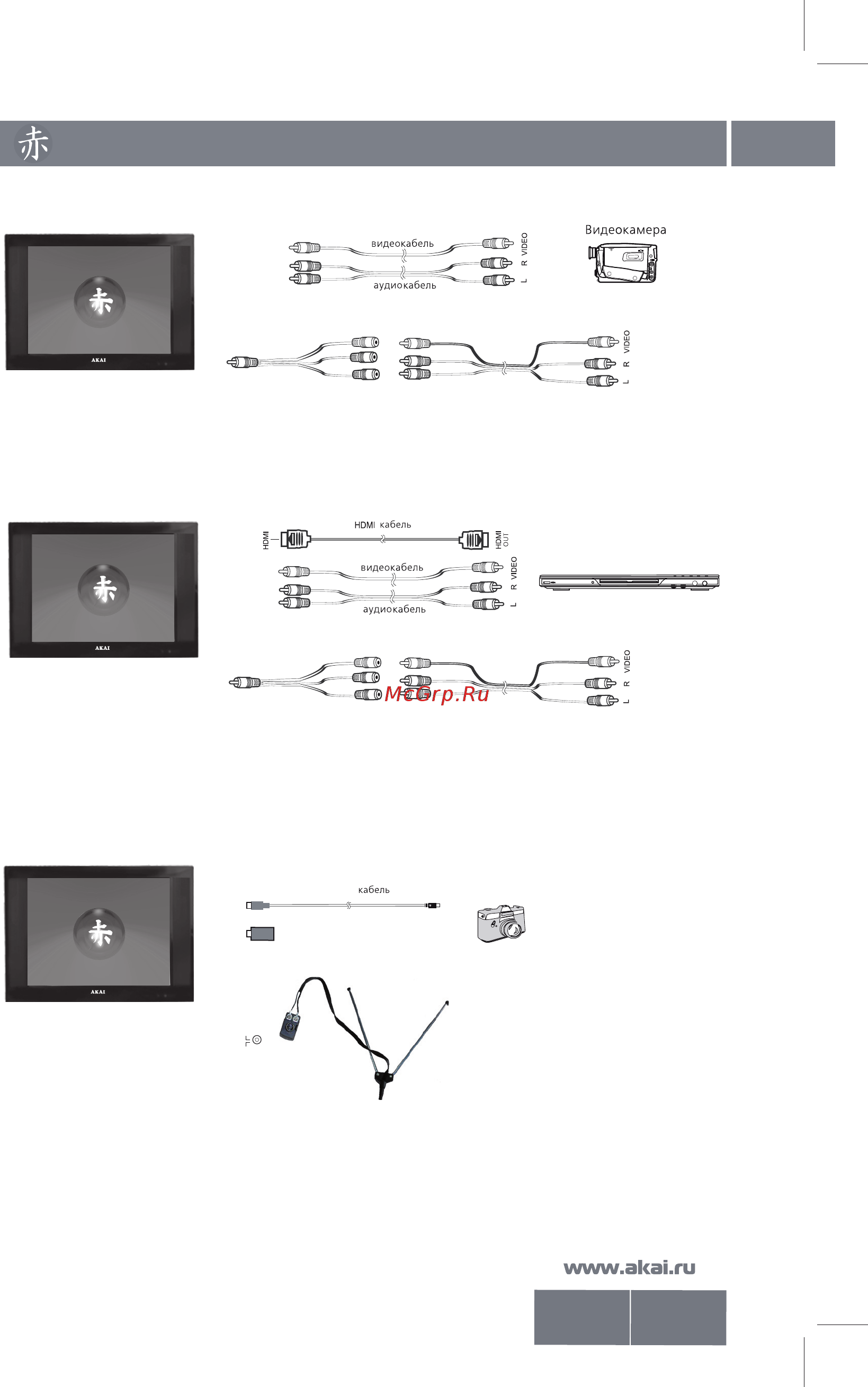 Akai LTA-15A15M [12/30] Подключение внешних устройств 11