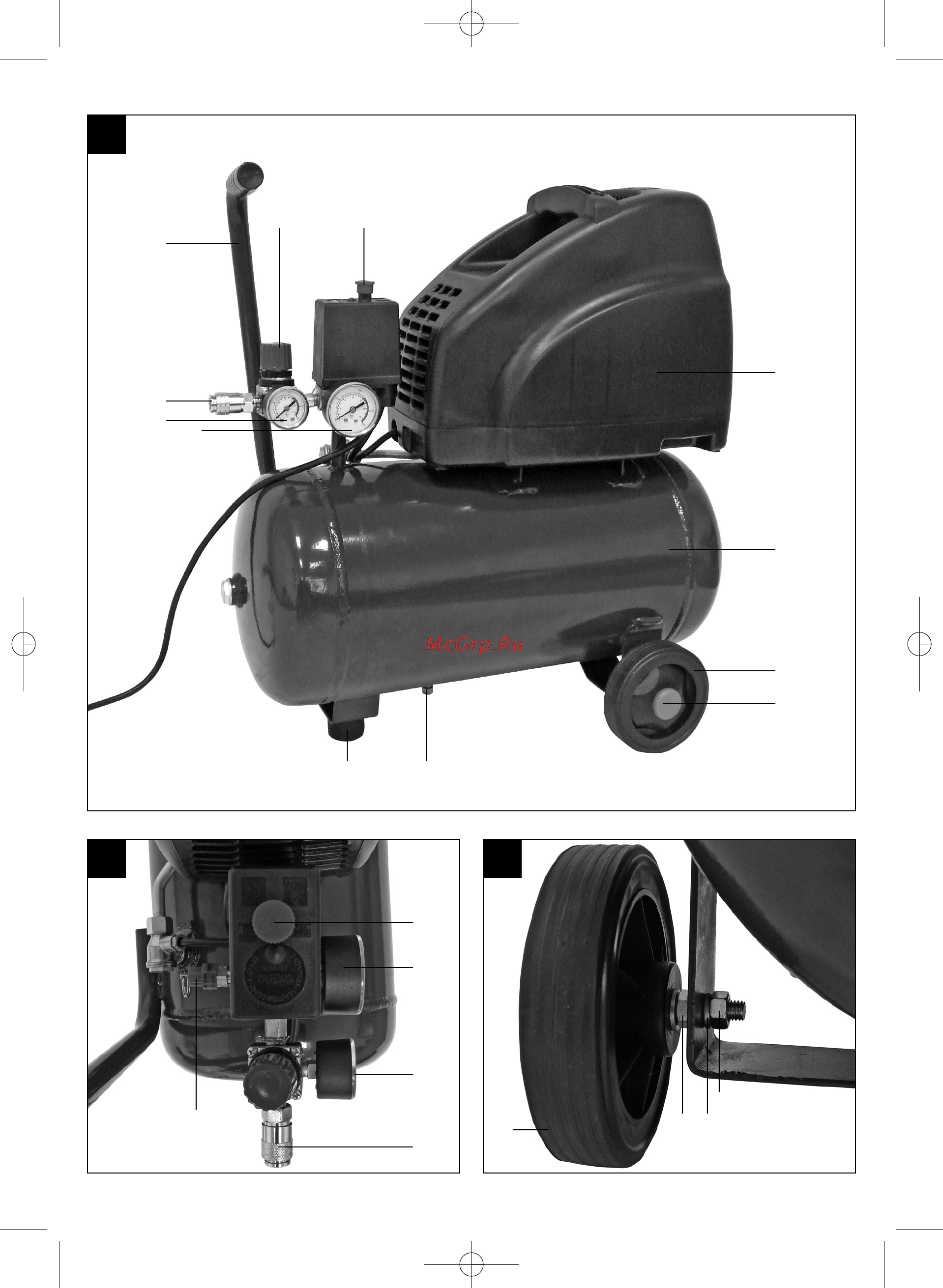 Einhell BT-AC 200/50 OF Инструкция по эксплуатации онлайн [4/120] 74167