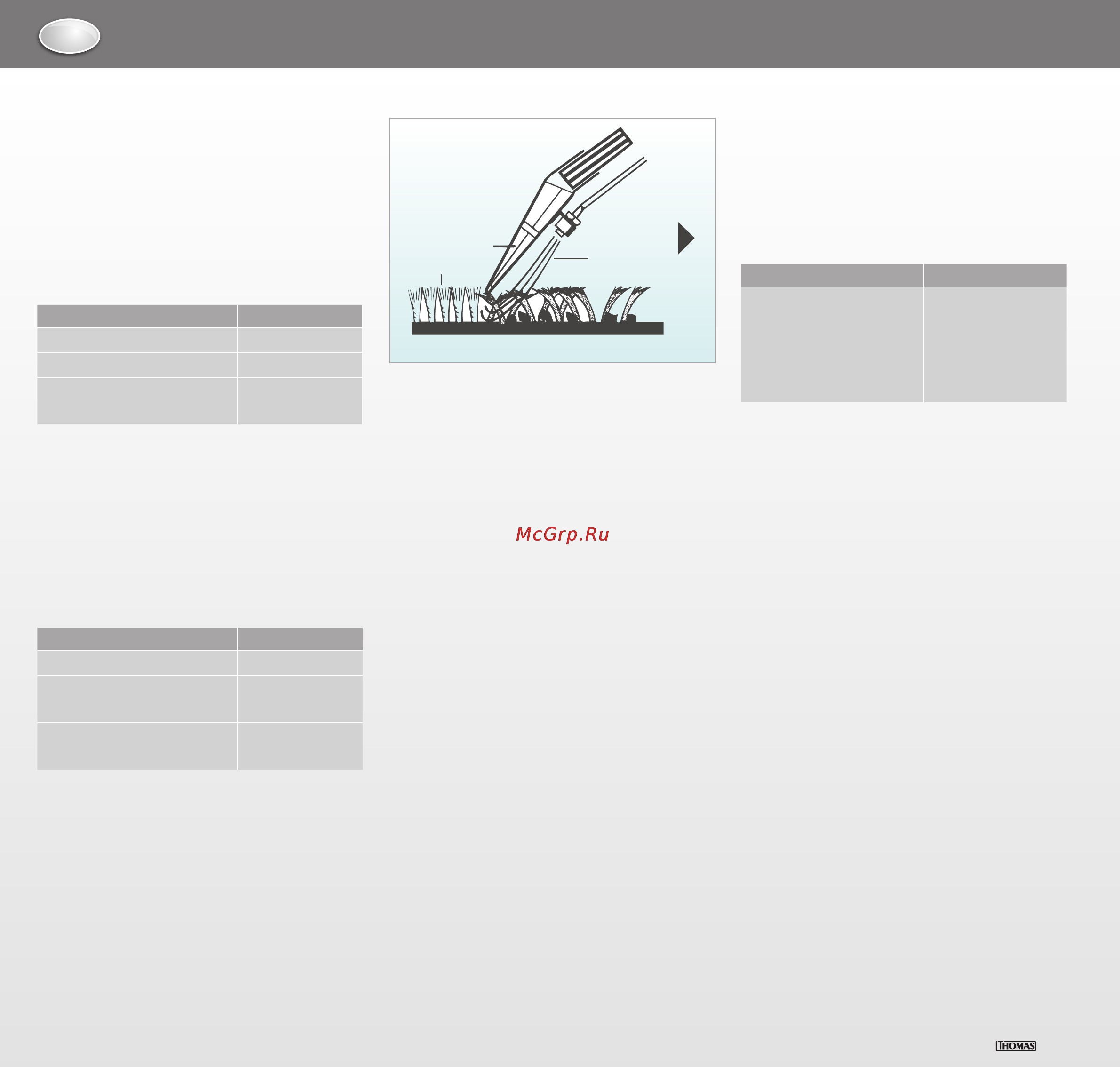 Thomas 788561 Vestfalia XT [43/52] Application options