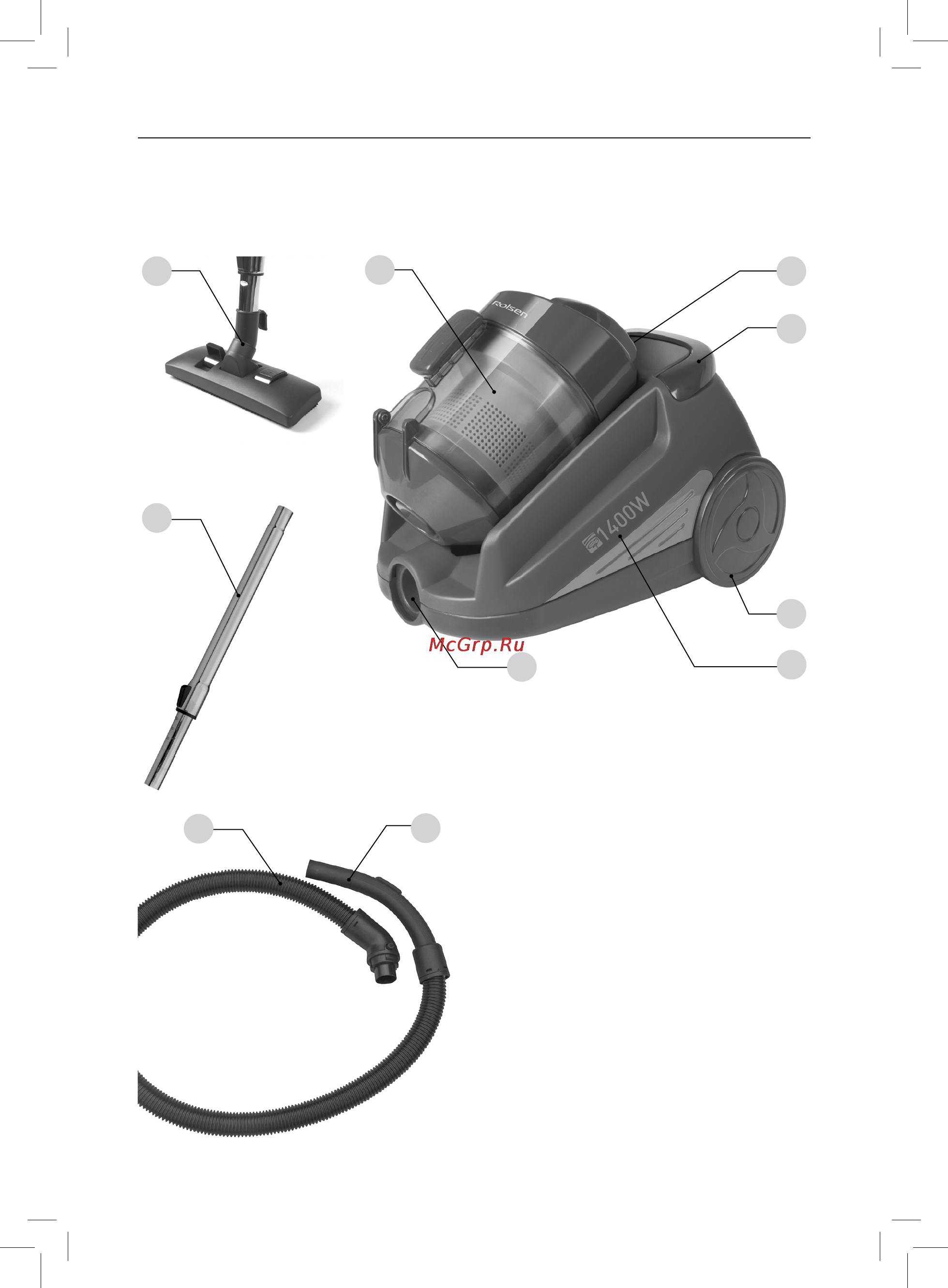 Rolsen C-1040M [4/12] Описание