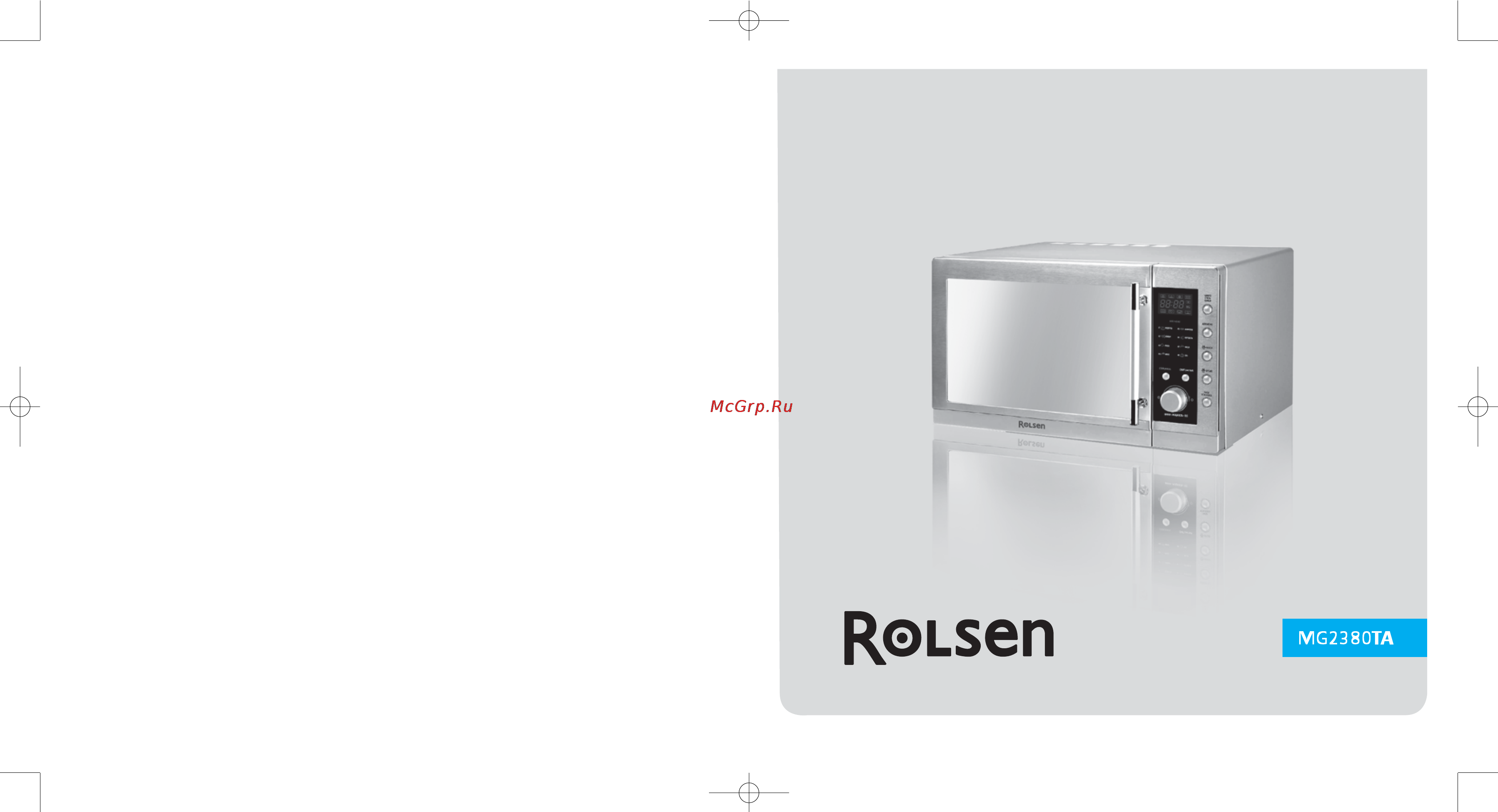 Rolsen MG2380TA Инструкция по эксплуатации онлайн [14/14] 74357