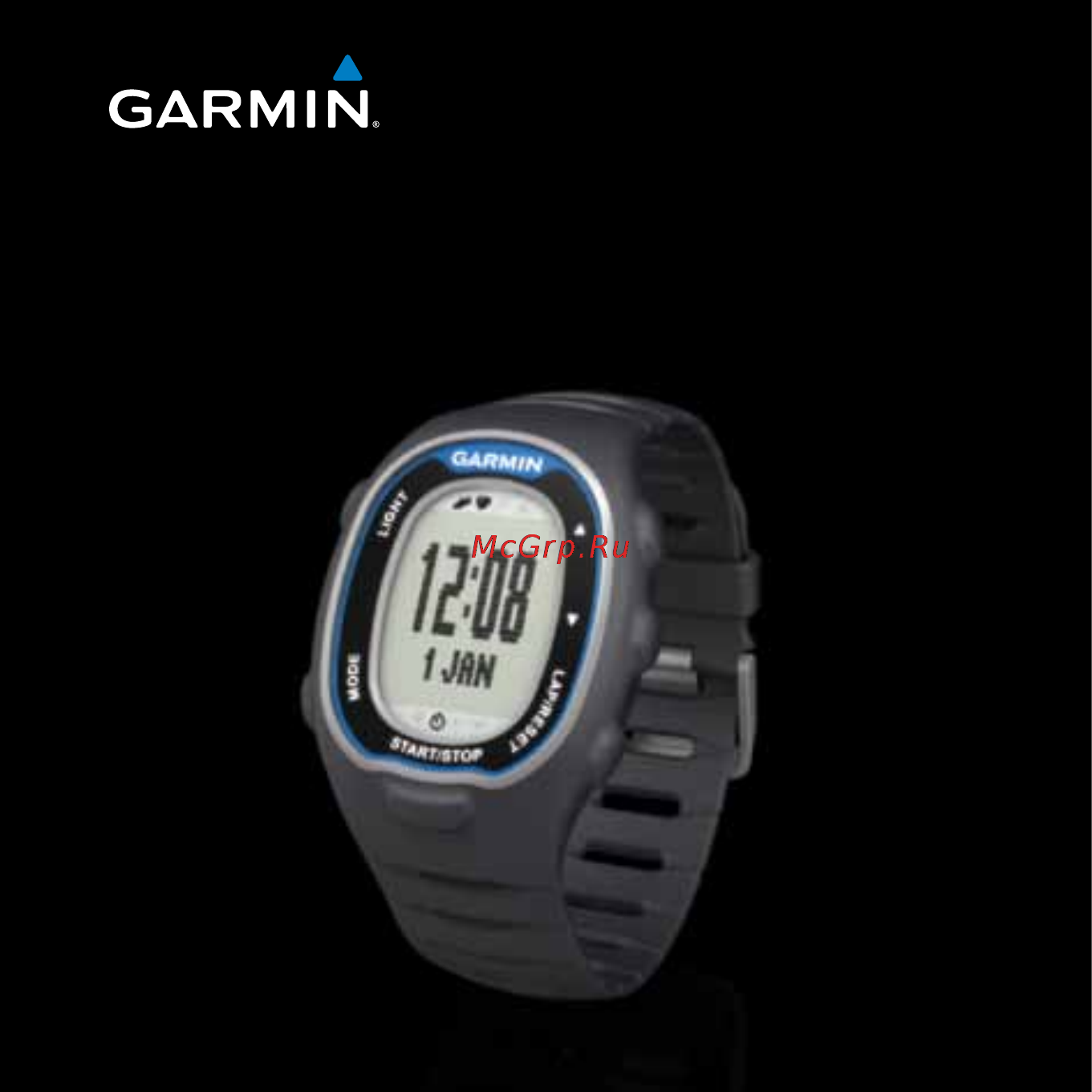 Garmin Forerunner 70 Men`s Blue Инструкция по эксплуатации онлайн