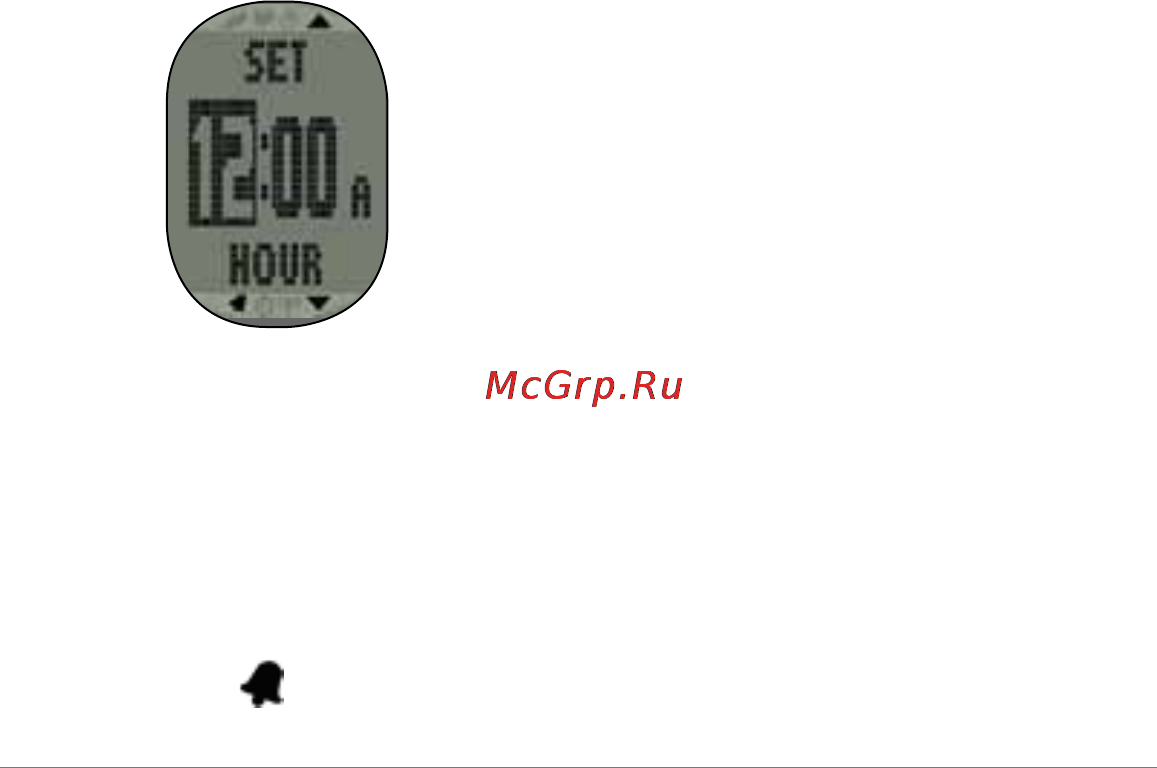 Garmin Forerunner 70 Men`s Blue [18/45] Использование будильника