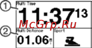 Garmin 910XT HRM [11/60] Настройка предупреждений о времени расстоянии и калориях