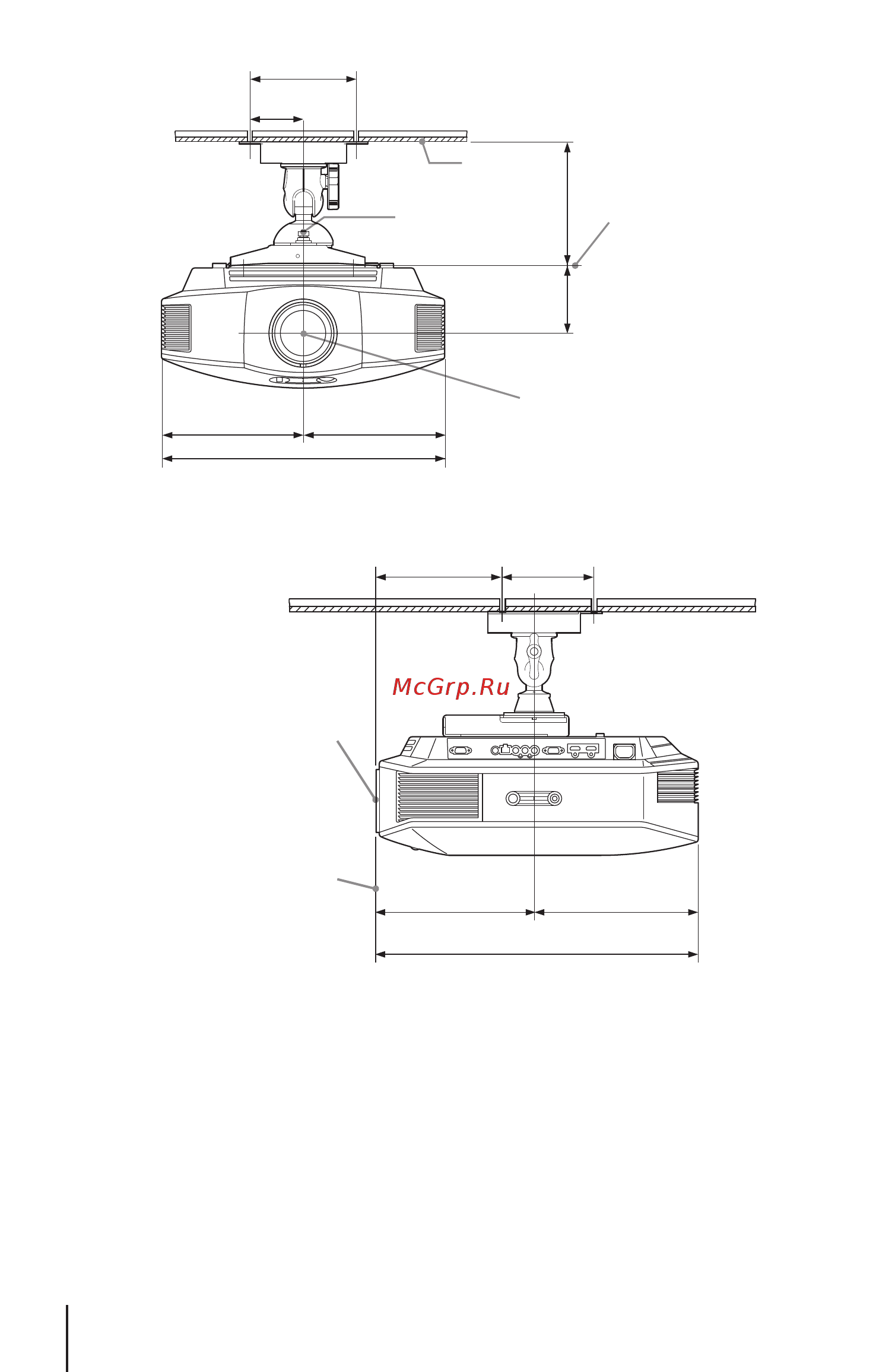 Sony VPLHW30ES/B+3Dочки(3ш) [86/92] Вид сбоку