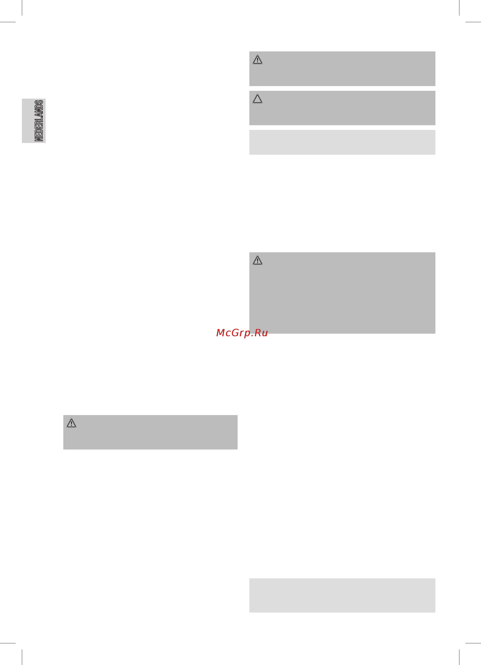 Bomann UM 360 CB [6/40] Algemene veiligheidsinstructies