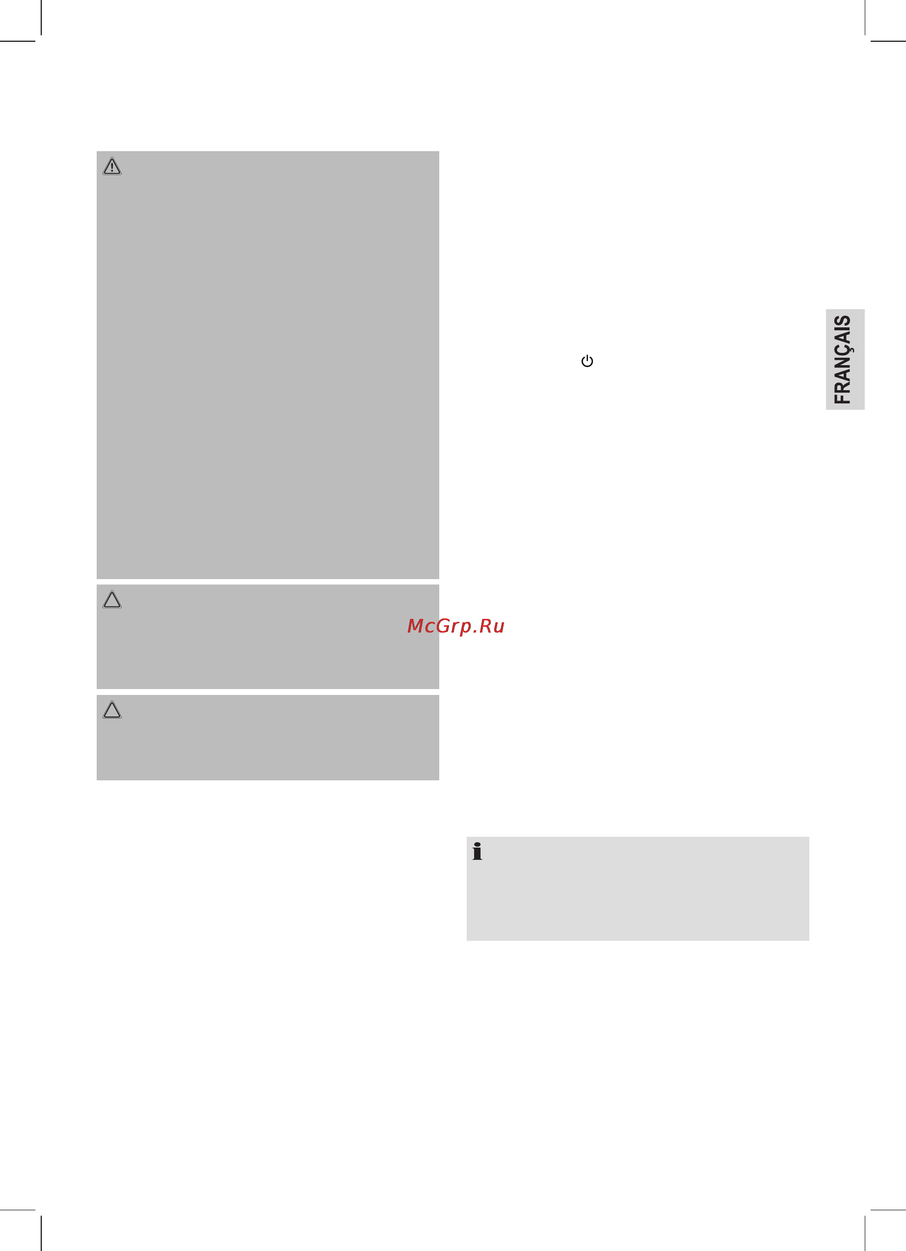 Bomann SMS 374 CB [17/58] Consignes sur le fonctionnement