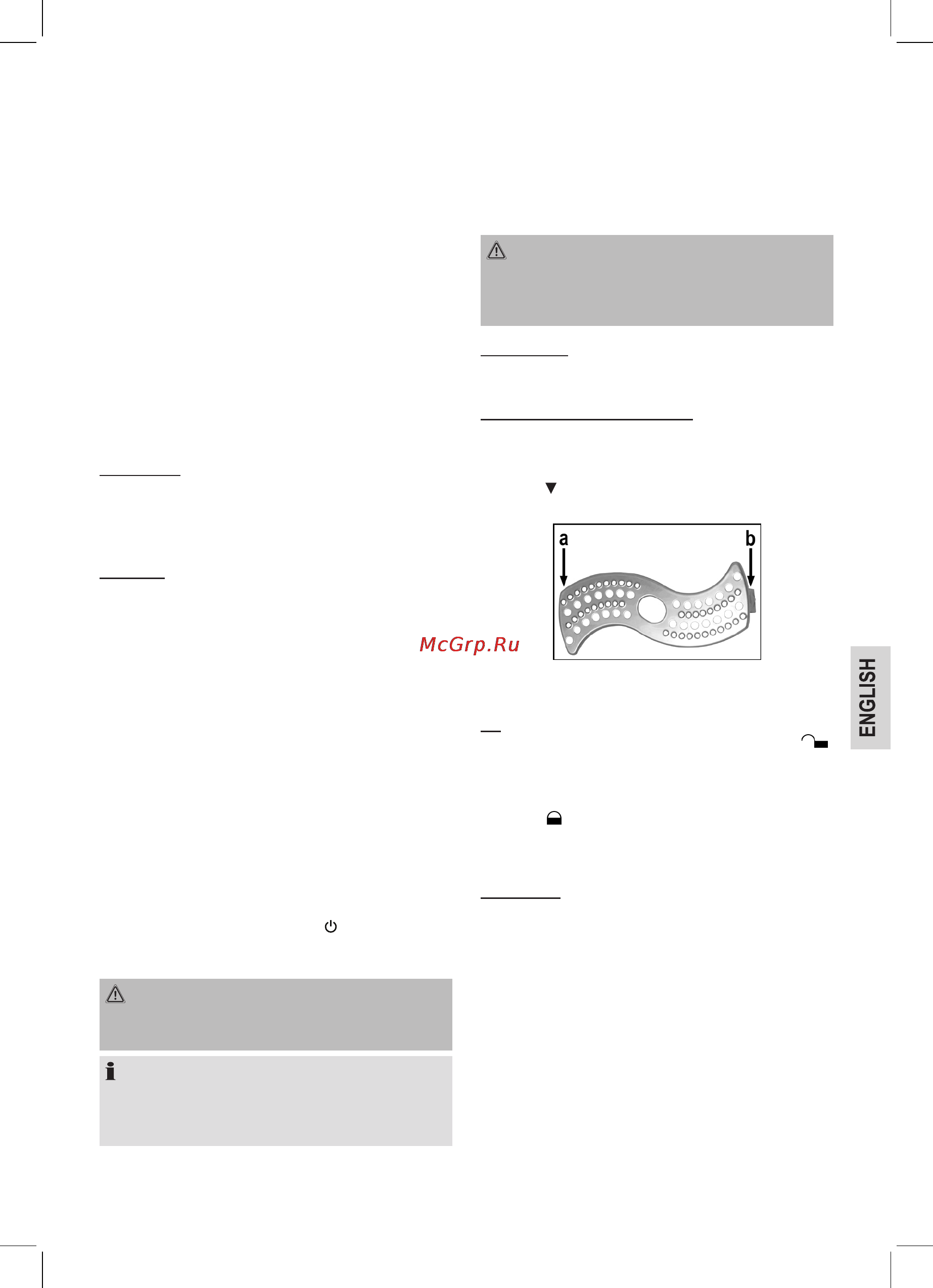 Bomann SMS 374 CB [33/58] The cutting and shredding set