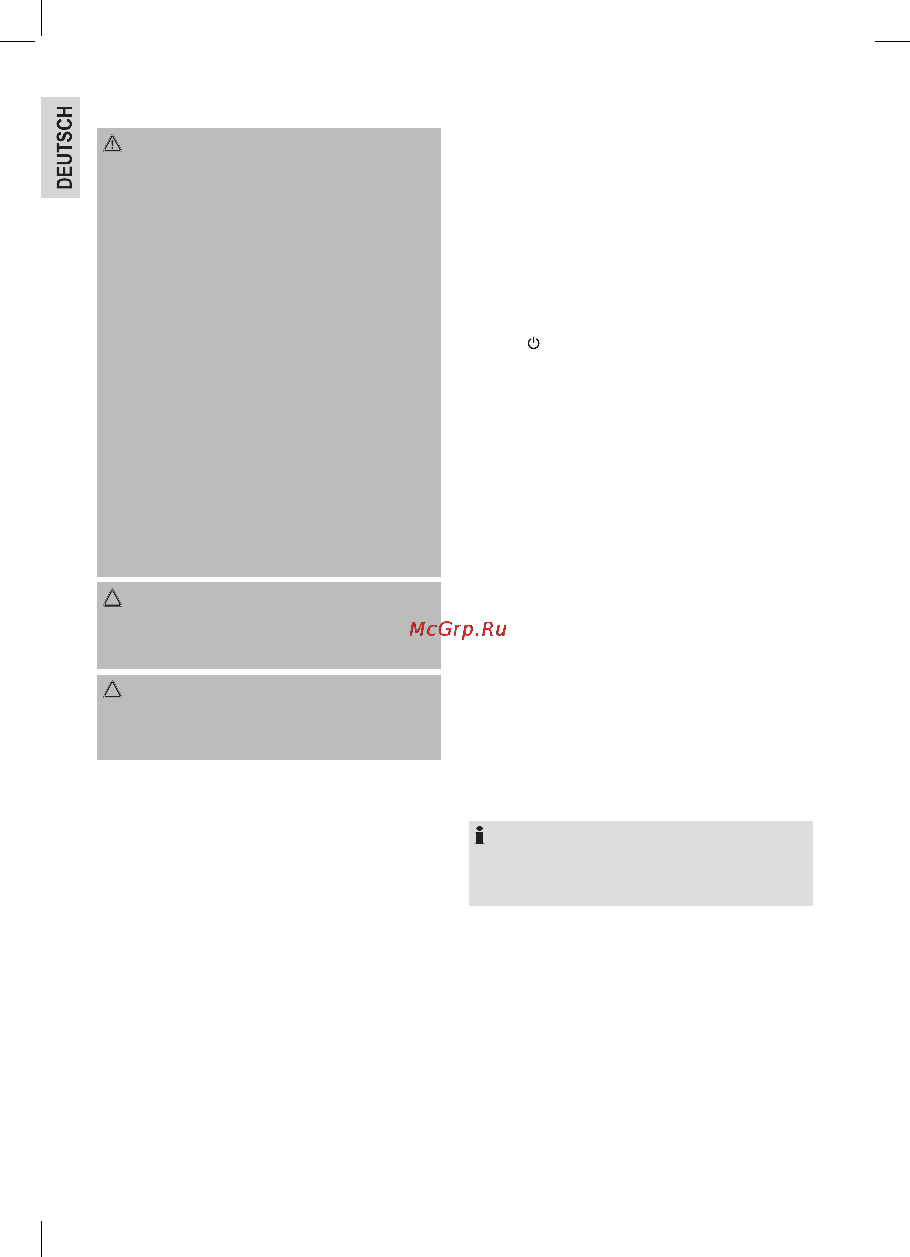 Bomann SMS 374 CB [6/58] Anwendungshinweise