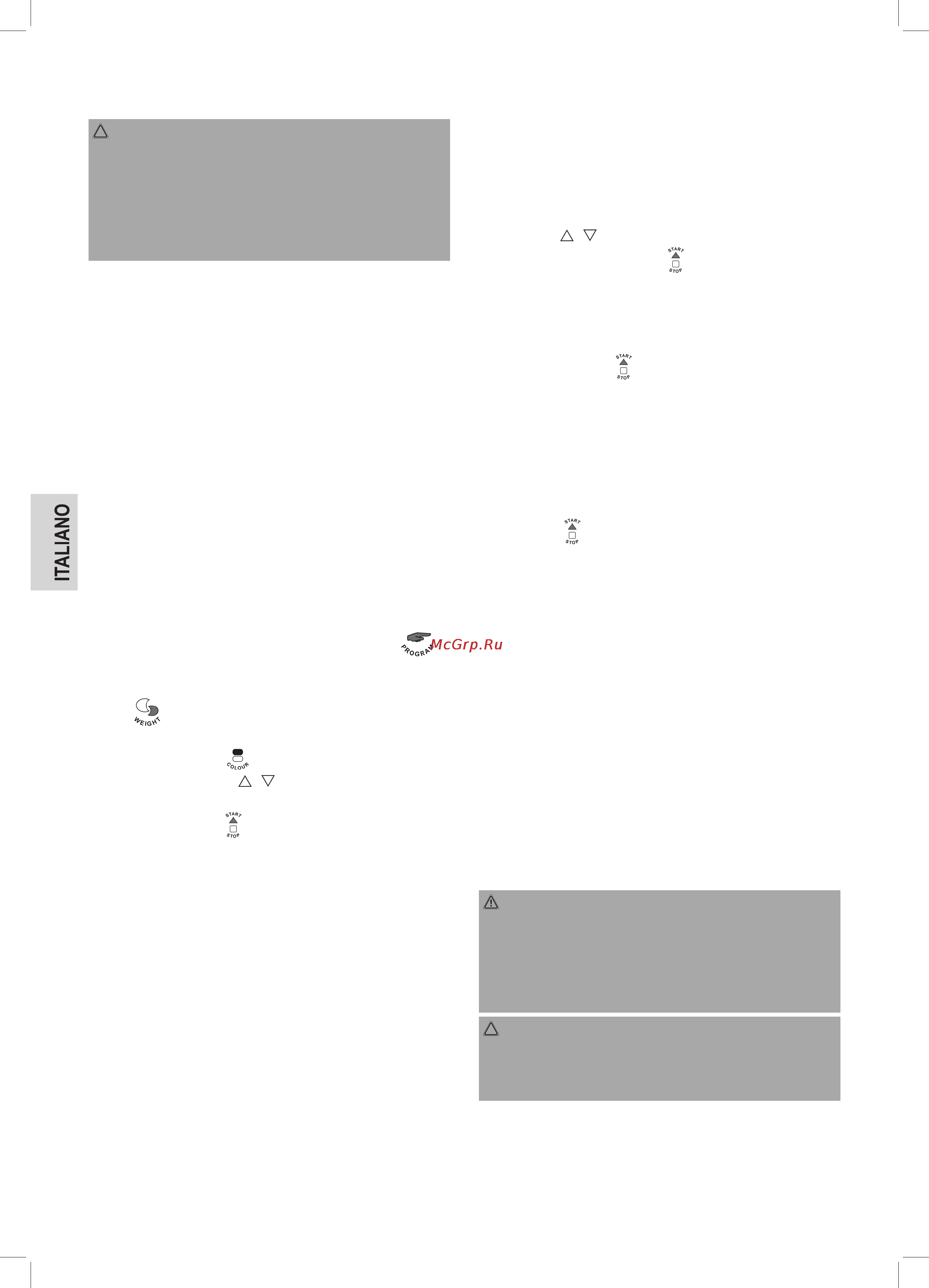 Bomann BBA 5013 СВ [32/78] Impastatrice con sequenza programmi