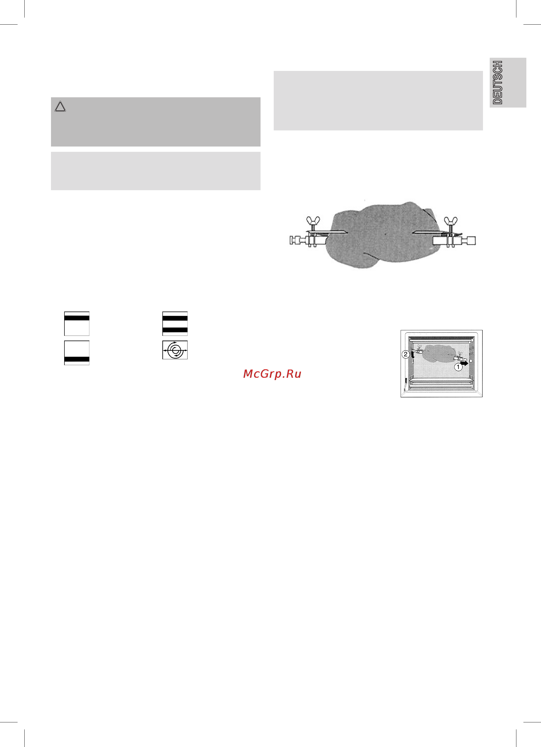 Bomann MBG 1248 CB [5/8] Bedienung