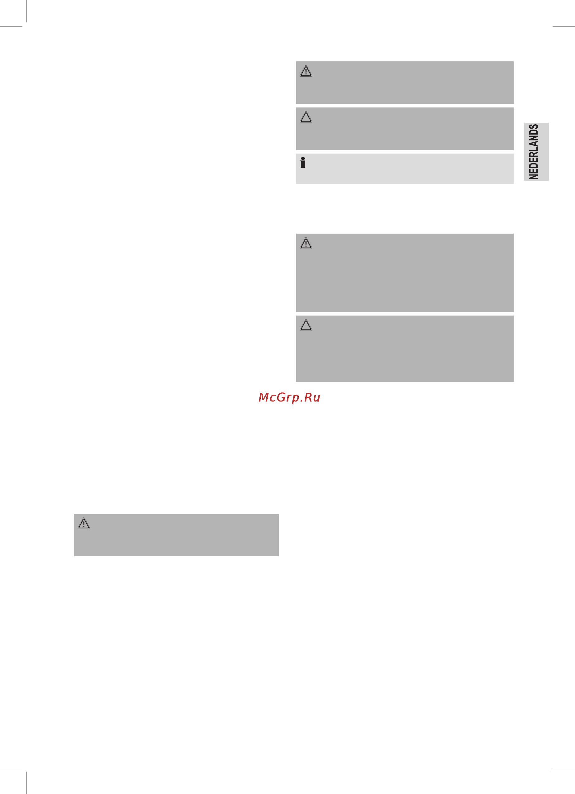 Bomann FR 2223 CB [9/50] Algemene veiligheidsinstructies