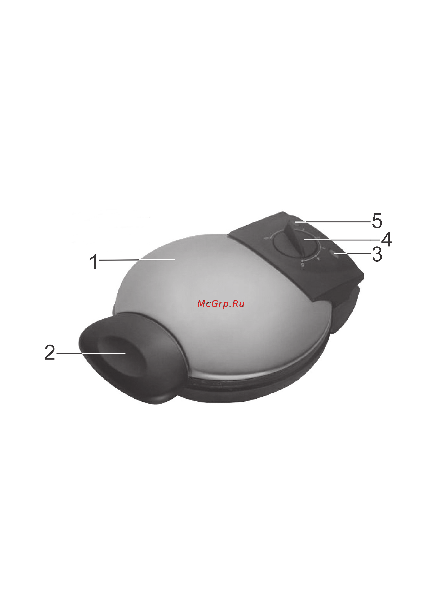Bomann WA 522 CB [3/38] Übersicht der bedienelemente