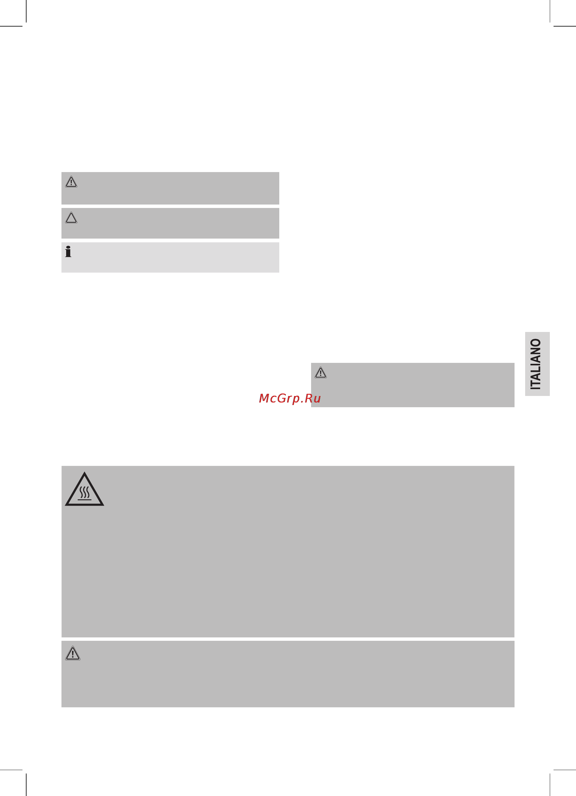 Bomann BQ 2239 CB [21/46] Speciali precauzioni di sicurezza per questo dispositivo