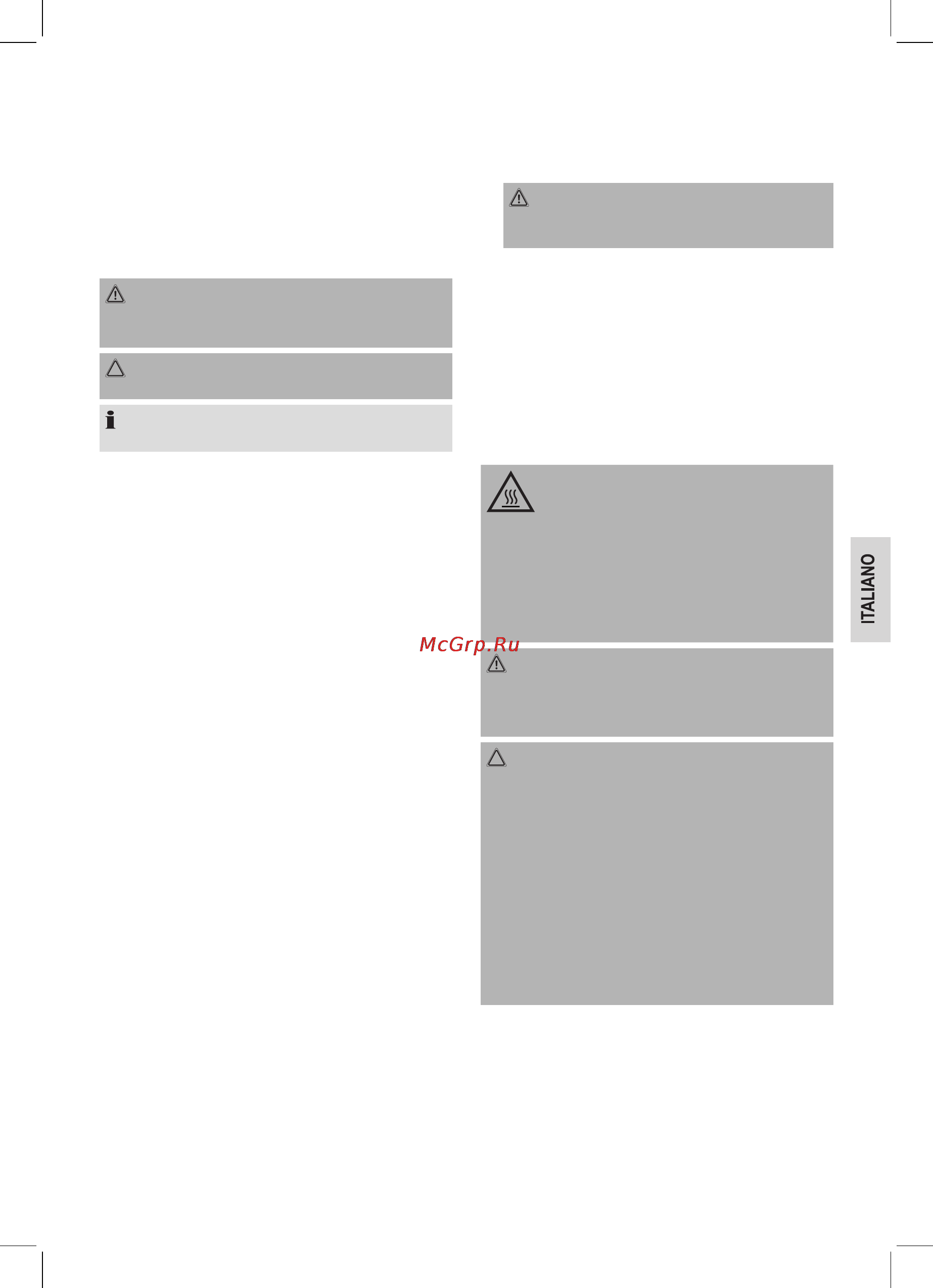 Bomann TYG 2238 CB [17/38] Speciali precauzioni di sicurezza