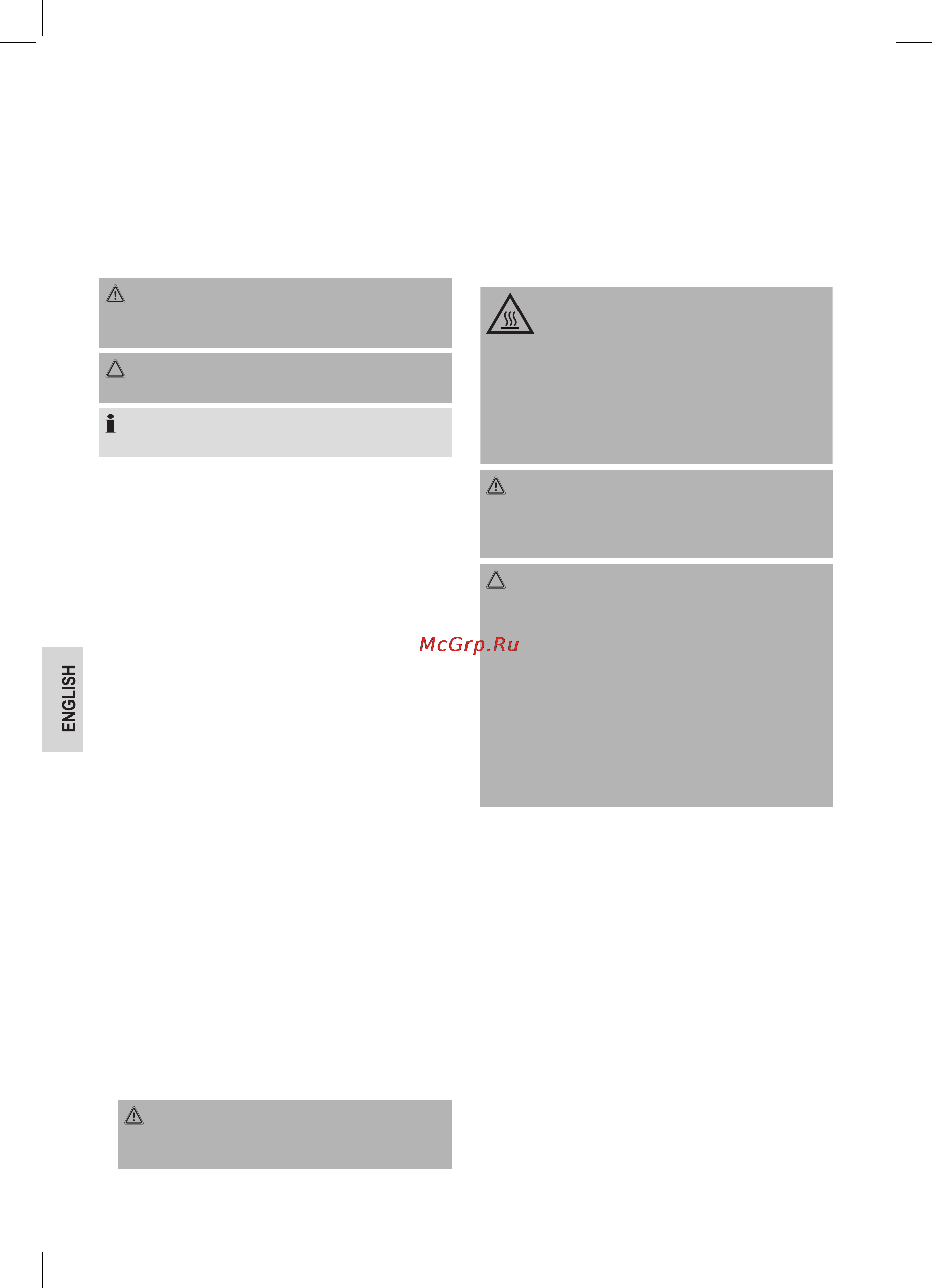 Bomann TYG 2238 CB [20/38] General safety guidelines