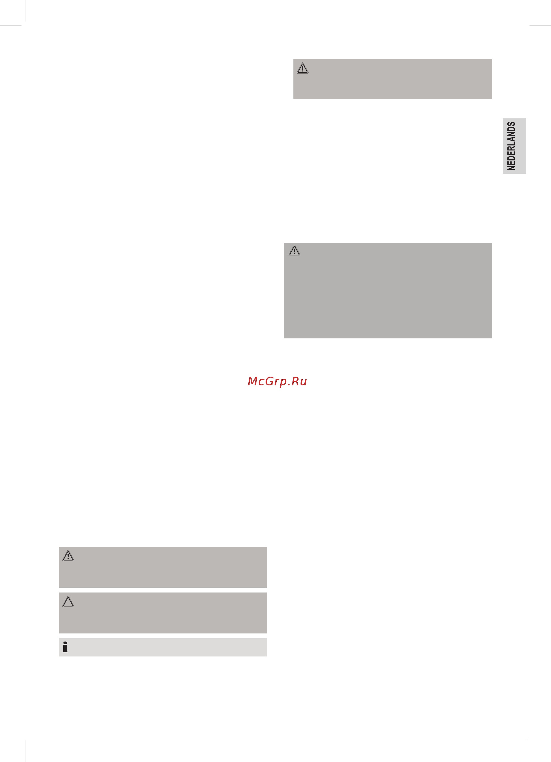 Bomann KM 370 CB [9/50] Algemene veiligheidsinstructies