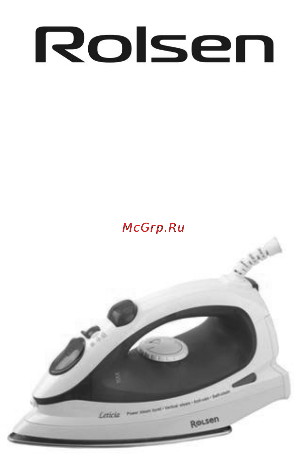 Rolsen RN2555 LETICIA Инструкция по эксплуатации онлайн