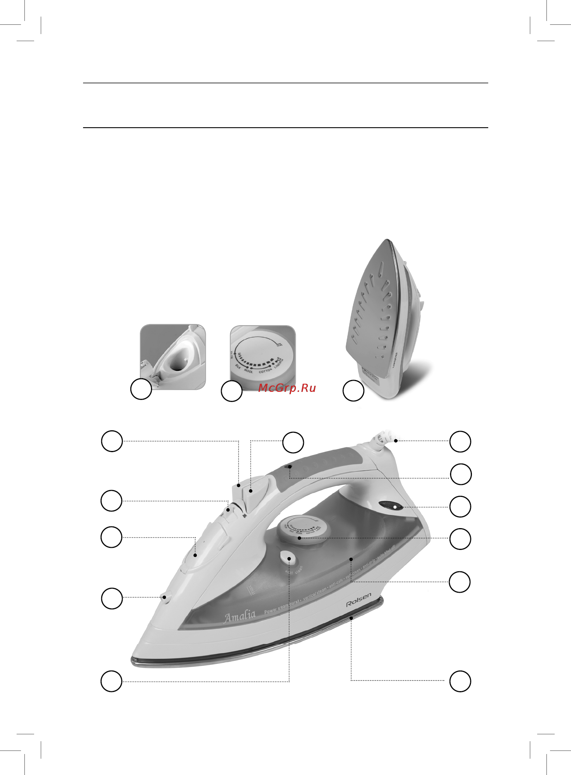 Rolsen RN5150 AMALIA [3/8] Описание