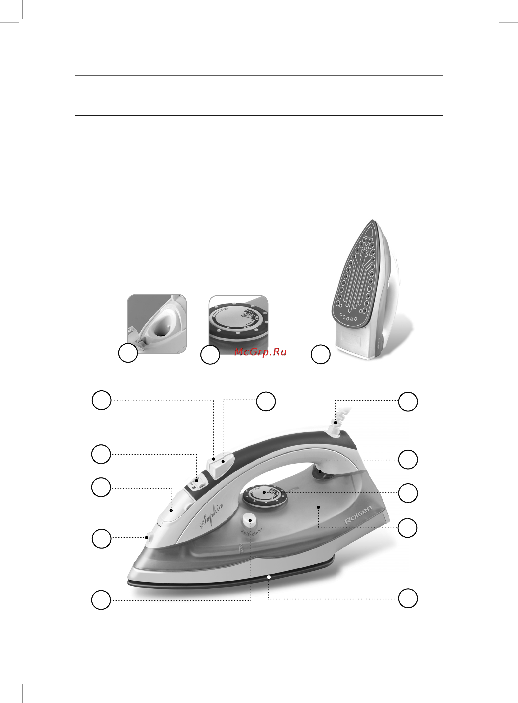 Rolsen RN5260 SOPHIA [3/8] Описание