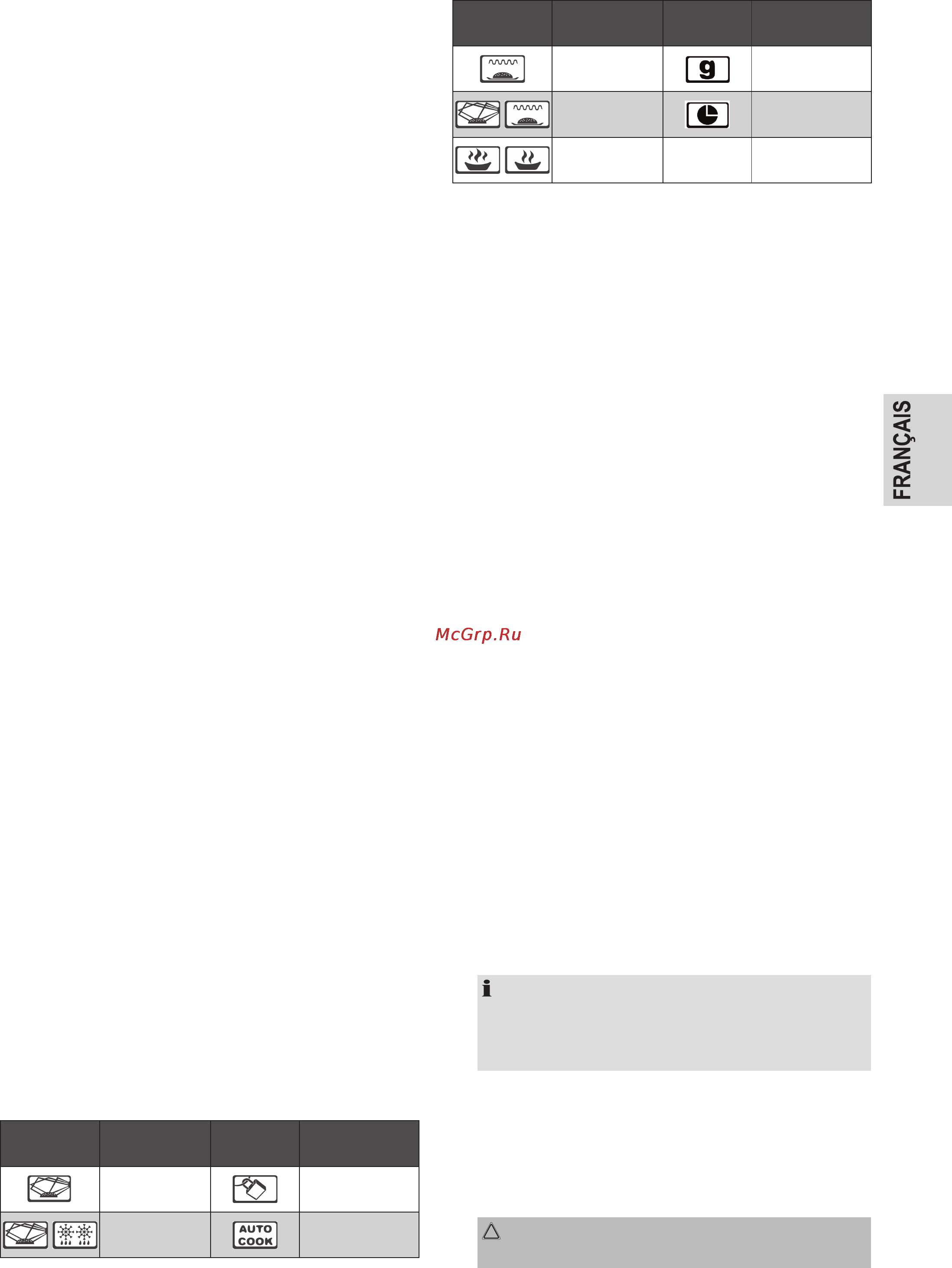 Bomann MWG 2211 U CB [19/50] Boutons sur le panneau de commandes