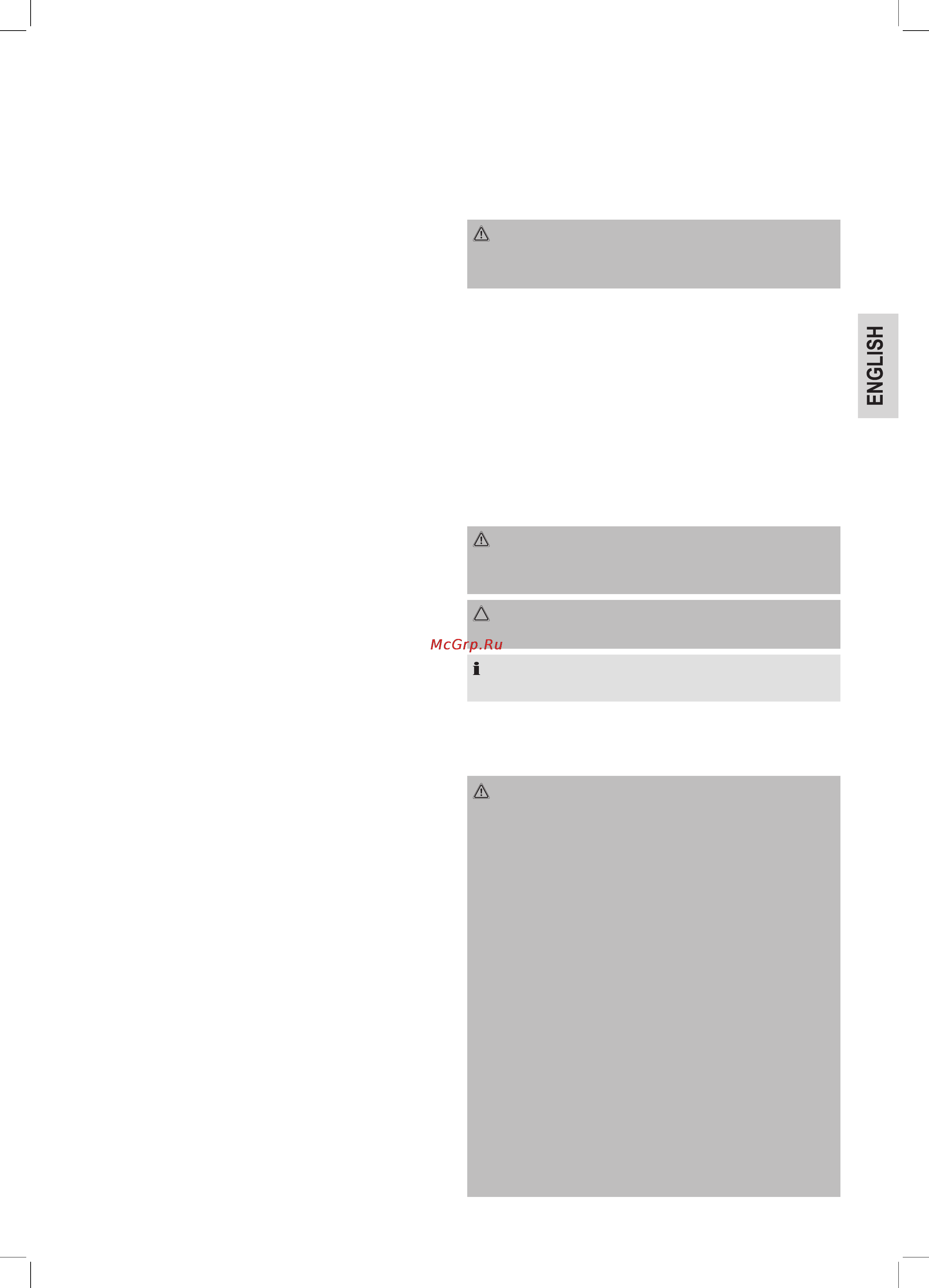 Clatronic MWG 2216 H EB [17/30] General safety instructions
