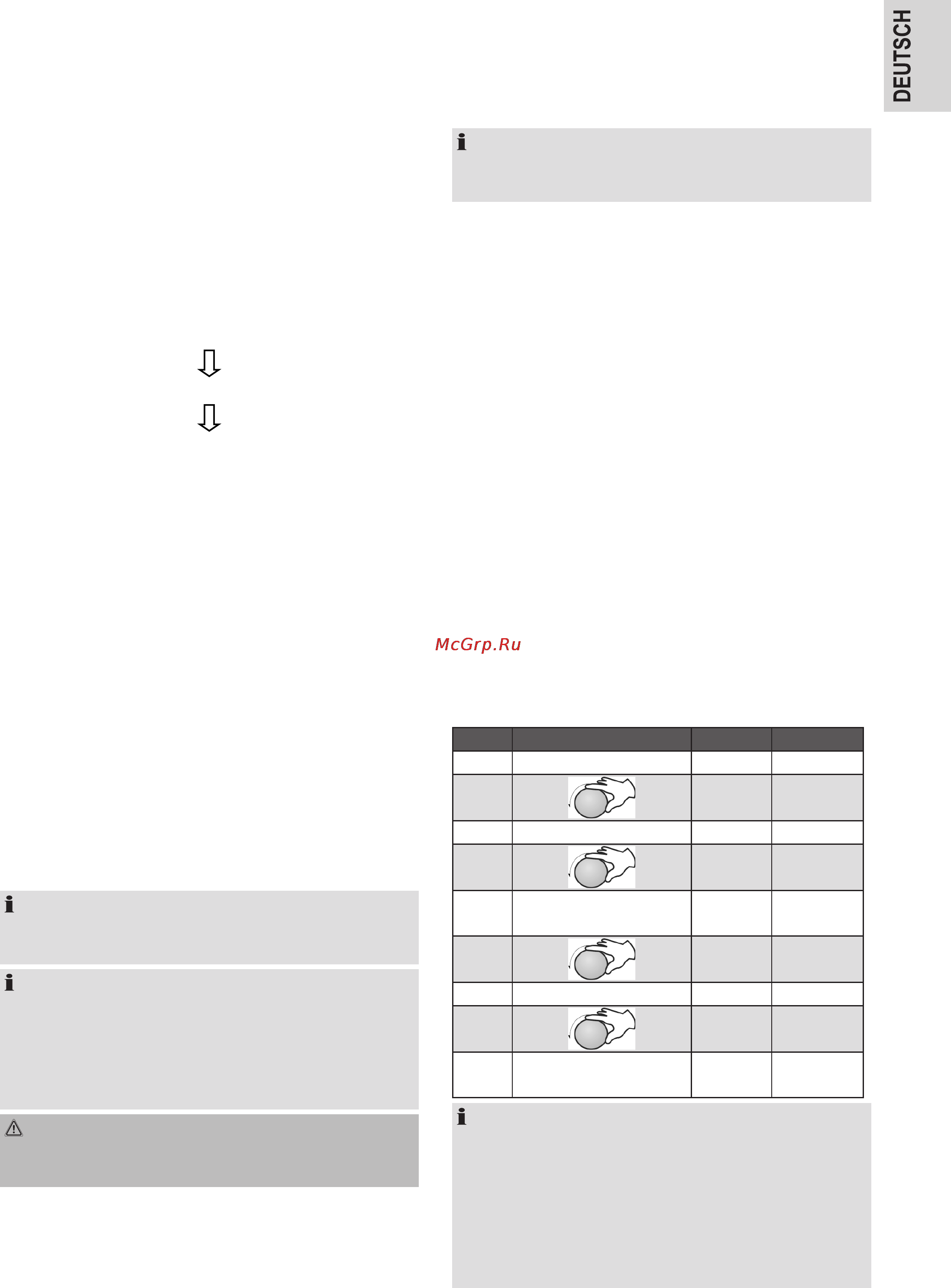 Bomann MWG 2215 EB [13/30] Kochen in mehreren schritten