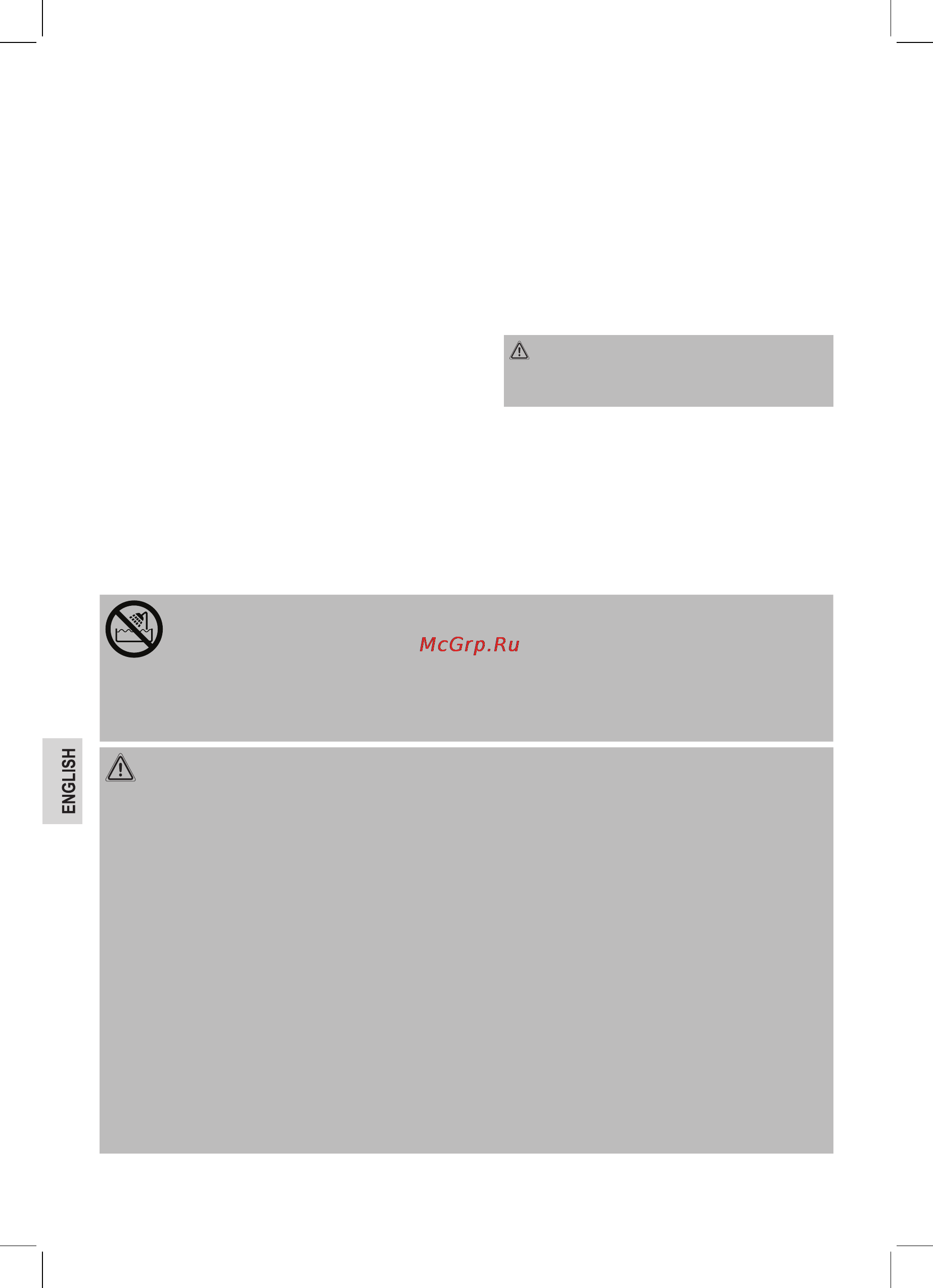 Bomann HTD 807 CB [24/40] Special safety instructions for this device