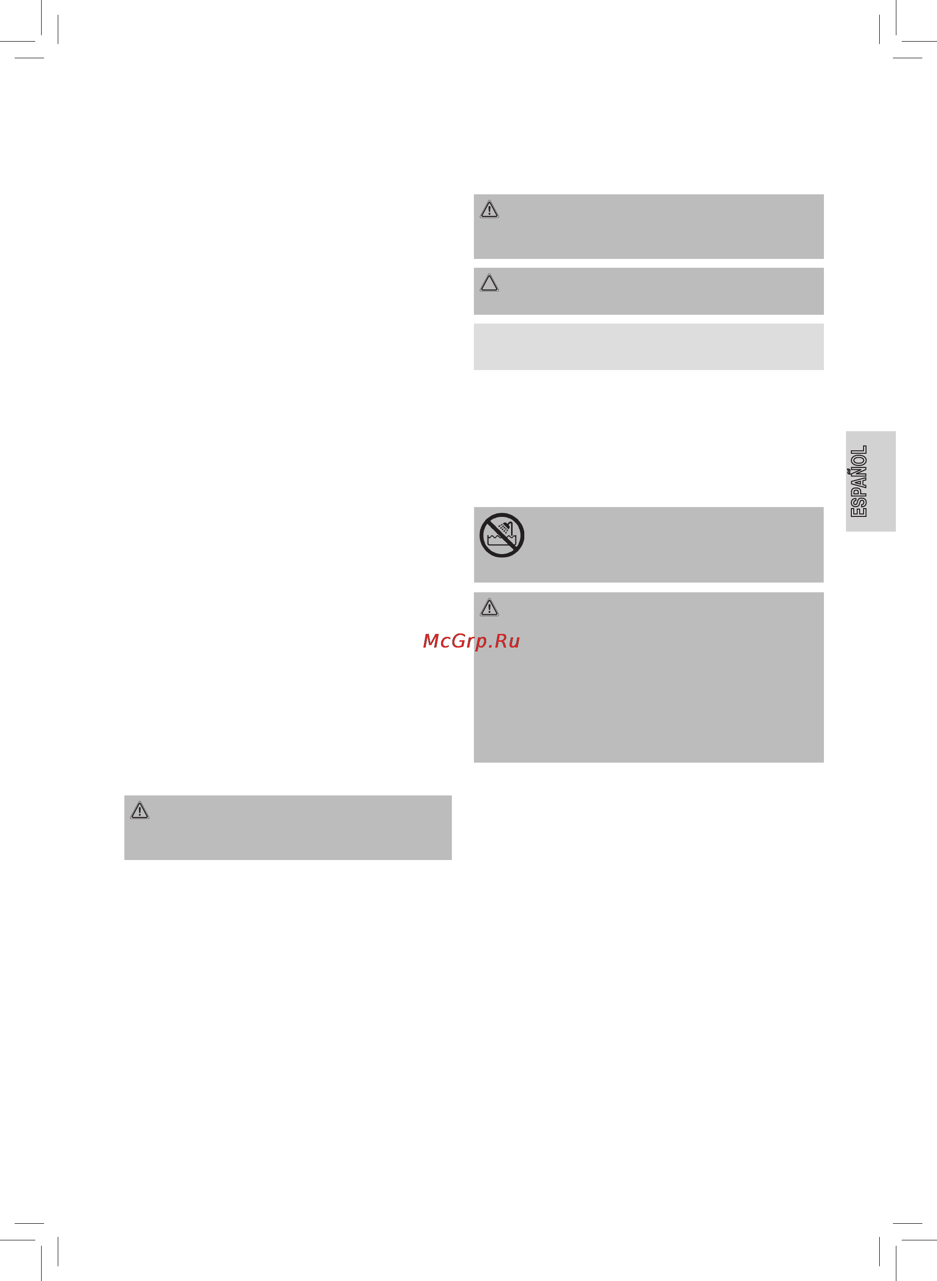 Bomann HTD 843 CB [9/24] Indicaciones especiales para su seguridad referentes a este aparato
