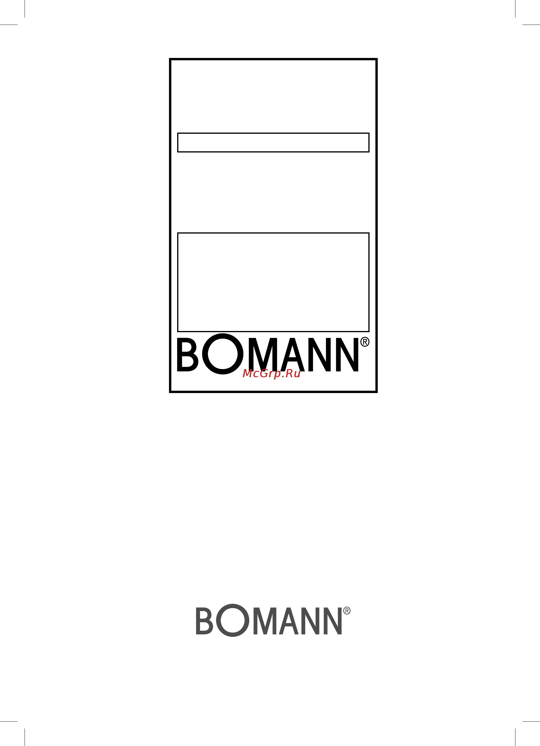 Bomann HTD 803 CB [36/36] Garantie karte